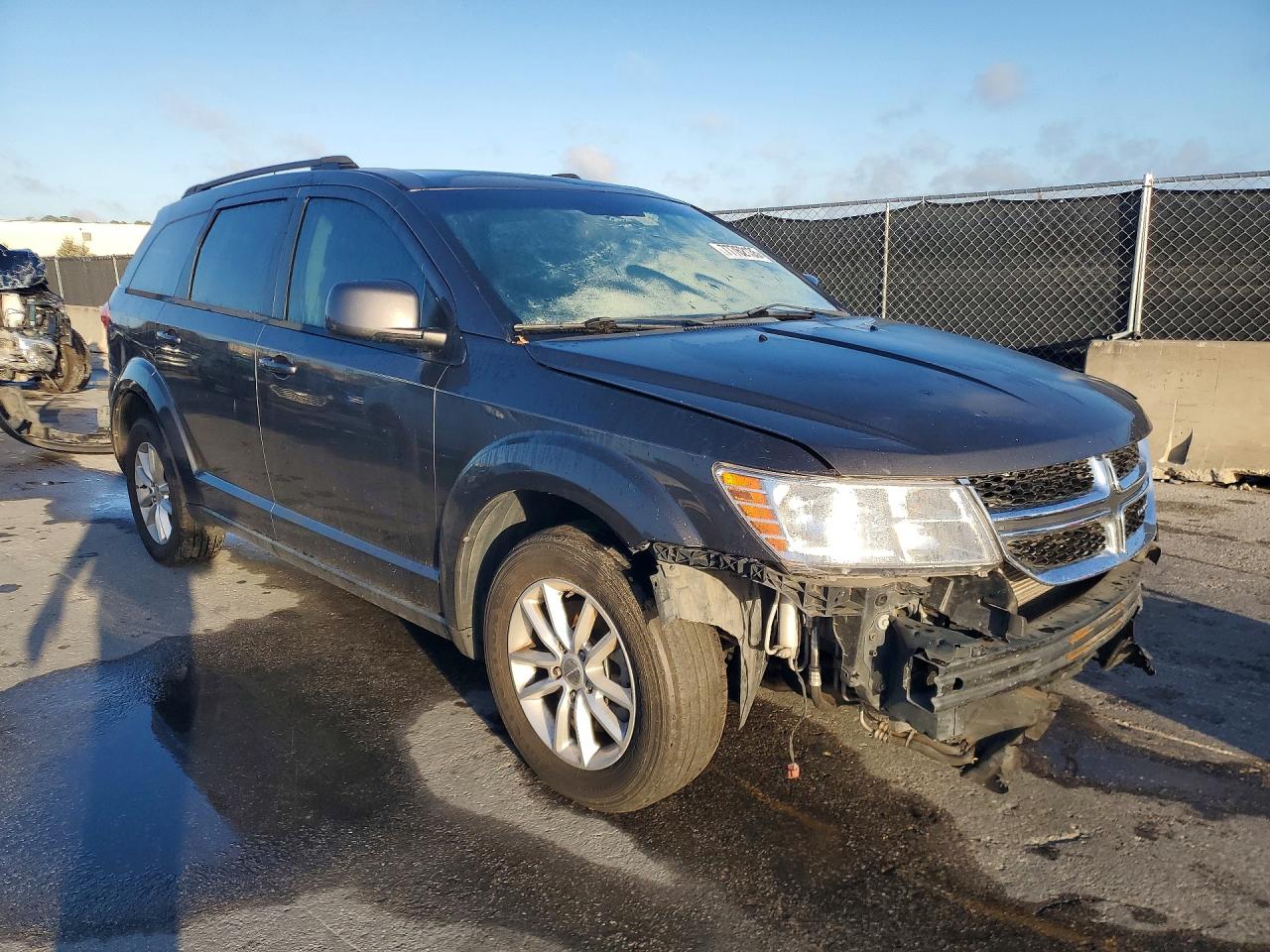2014 Dodge Journey Sxt Gray vin: 3C4PDCBG6ET158982