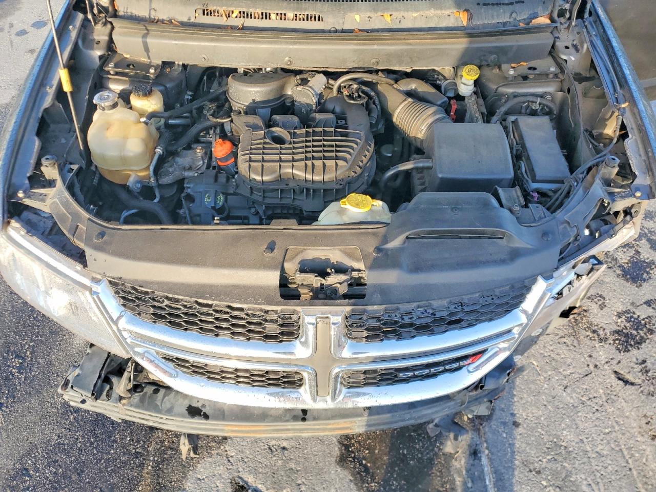 2014 Dodge Journey Sxt Gray vin: 3C4PDCBG6ET158982