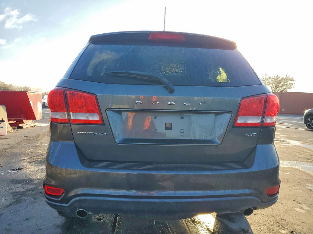 2014 Dodge Journey Sxt Gray vin: 3C4PDCBG6ET158982