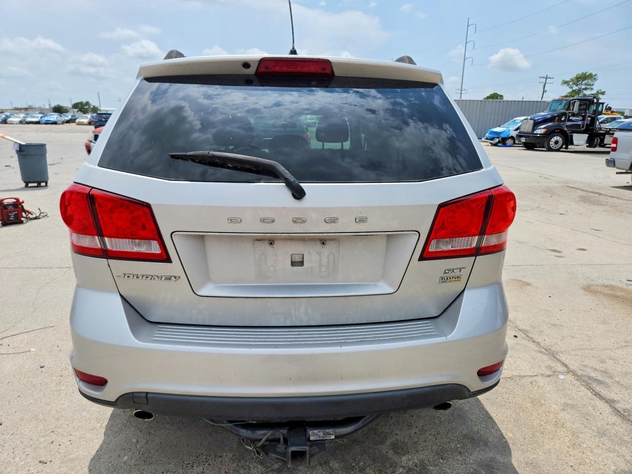 2014 Dodge Journey Sxt Серебряный vin: 3C4PDCBG6ET178326