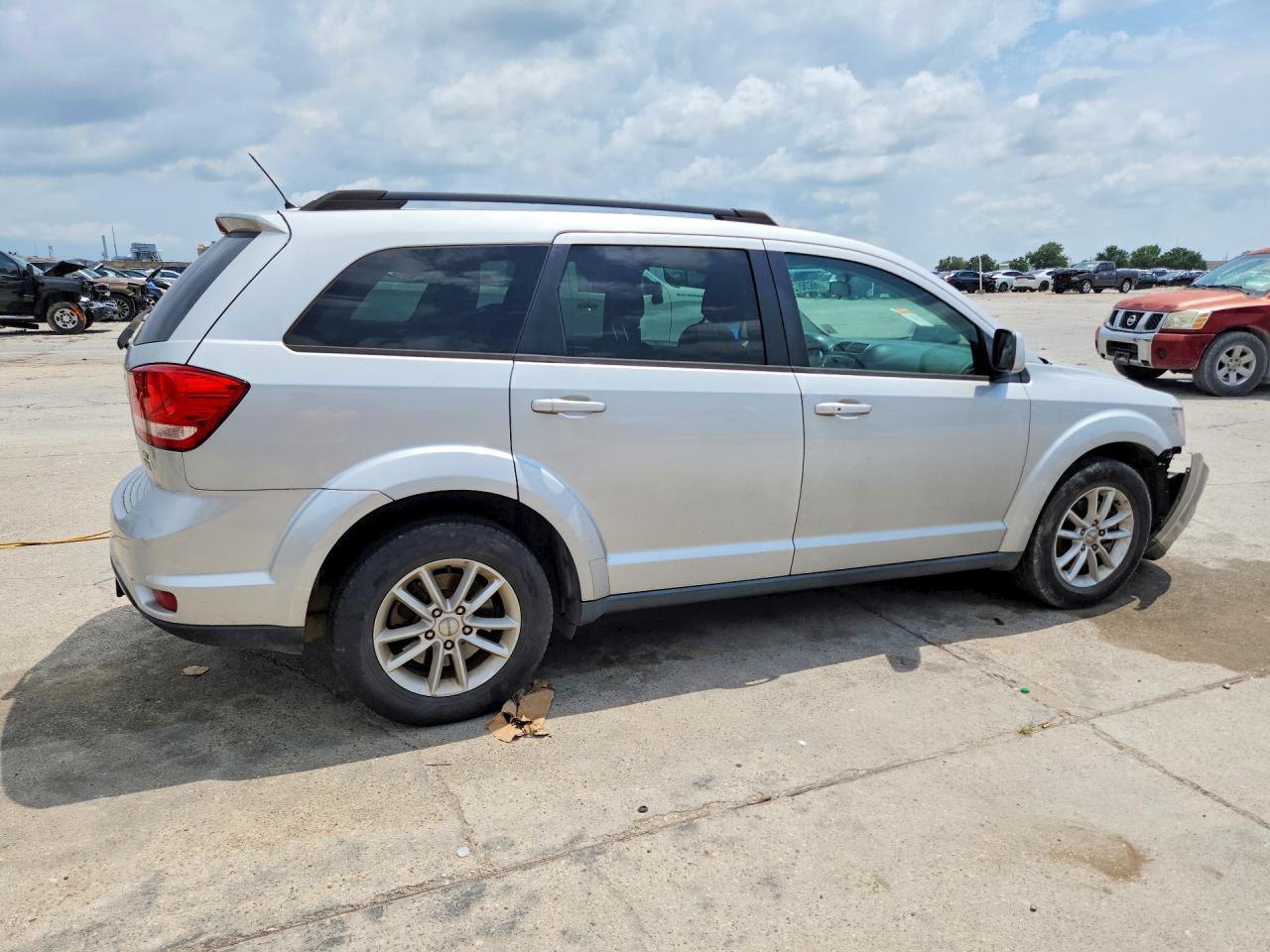 2014 Dodge Journey Sxt Серебряный vin: 3C4PDCBG6ET178326