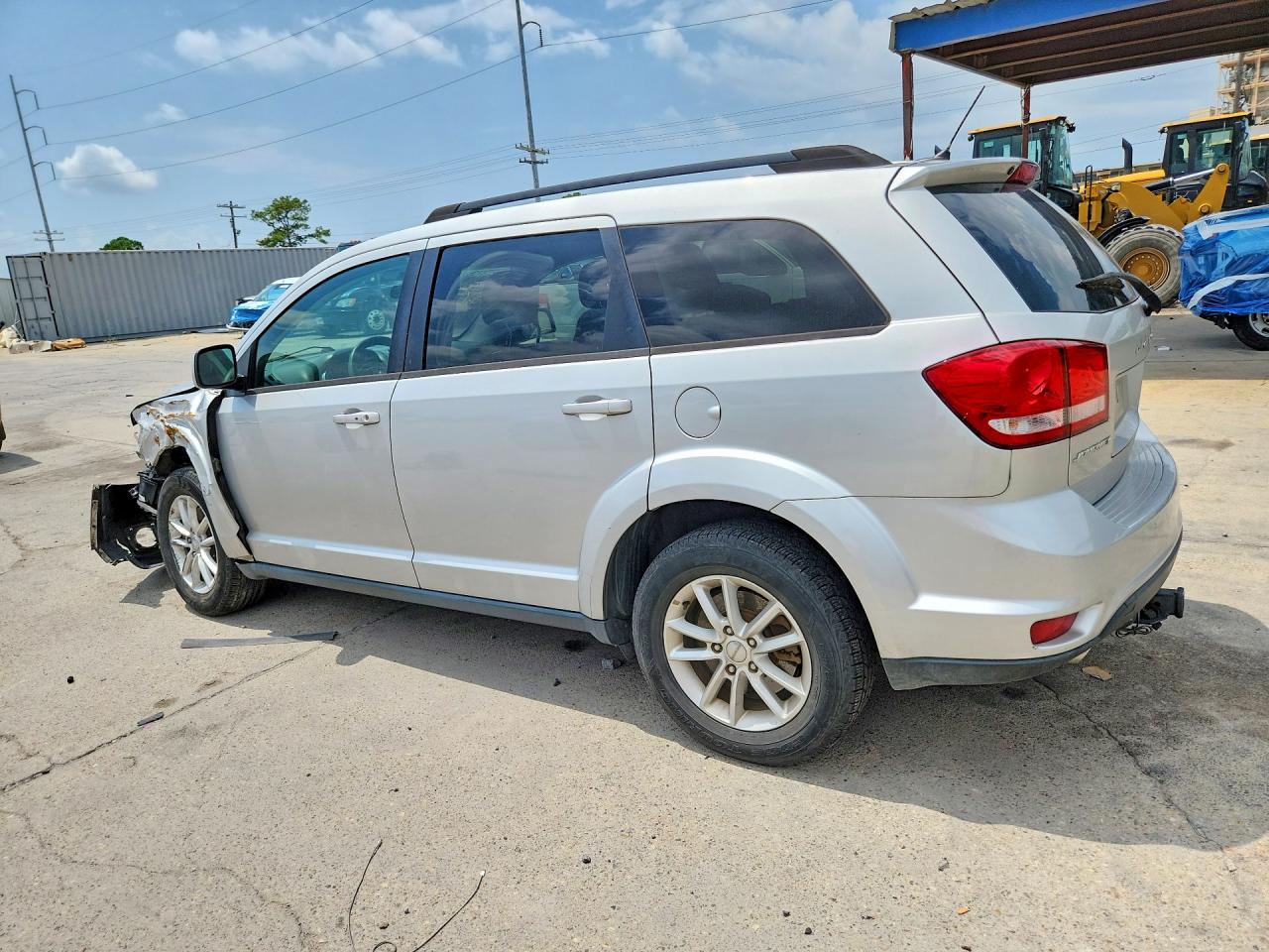 2014 Dodge Journey Sxt Серебряный vin: 3C4PDCBG6ET178326