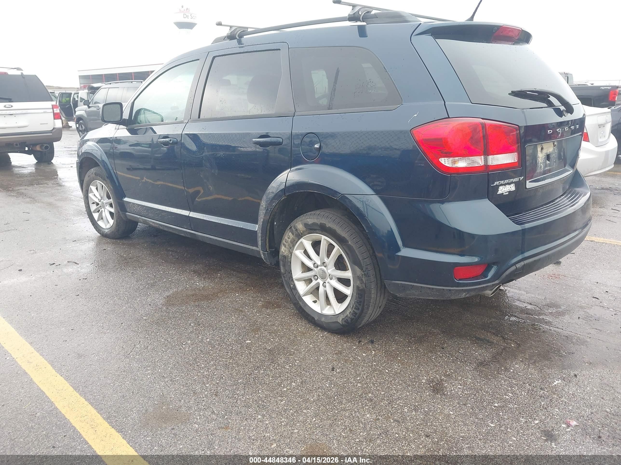 2014 Dodge Journey Sxt Blue vin: 3C4PDCBG6ET188869