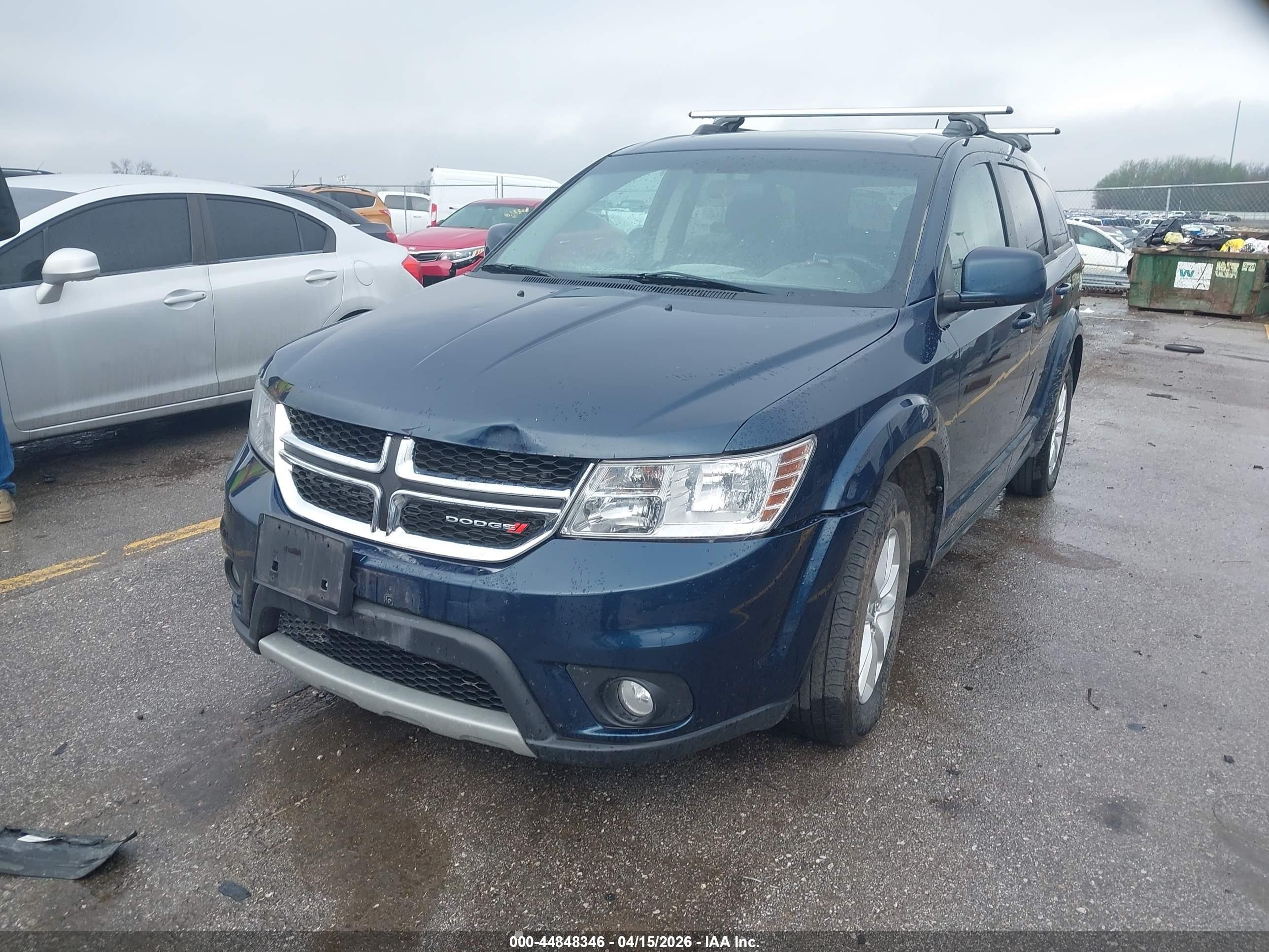 2014 Dodge Journey Sxt Blue vin: 3C4PDCBG6ET188869