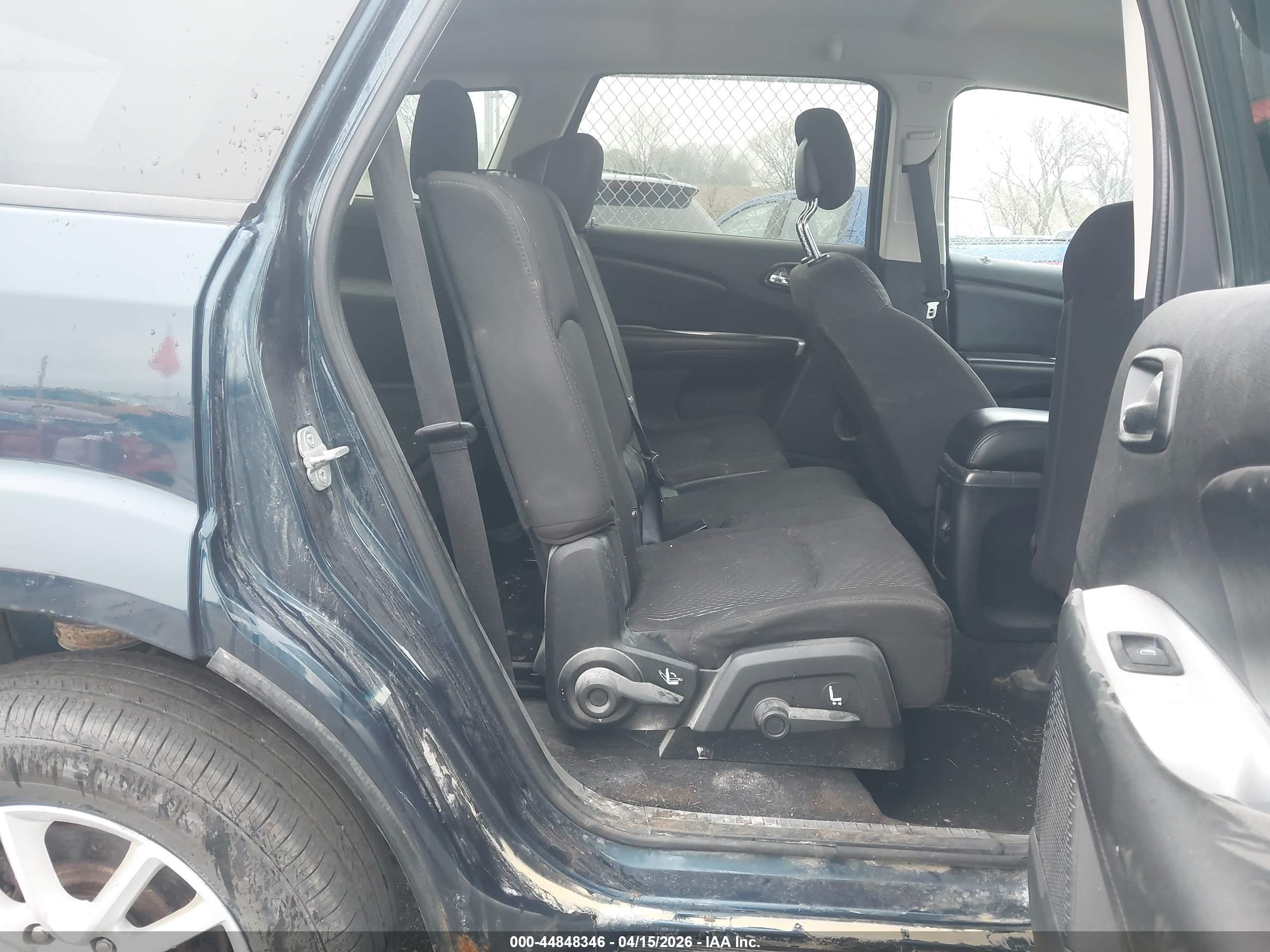 2014 Dodge Journey Sxt Blue vin: 3C4PDCBG6ET188869