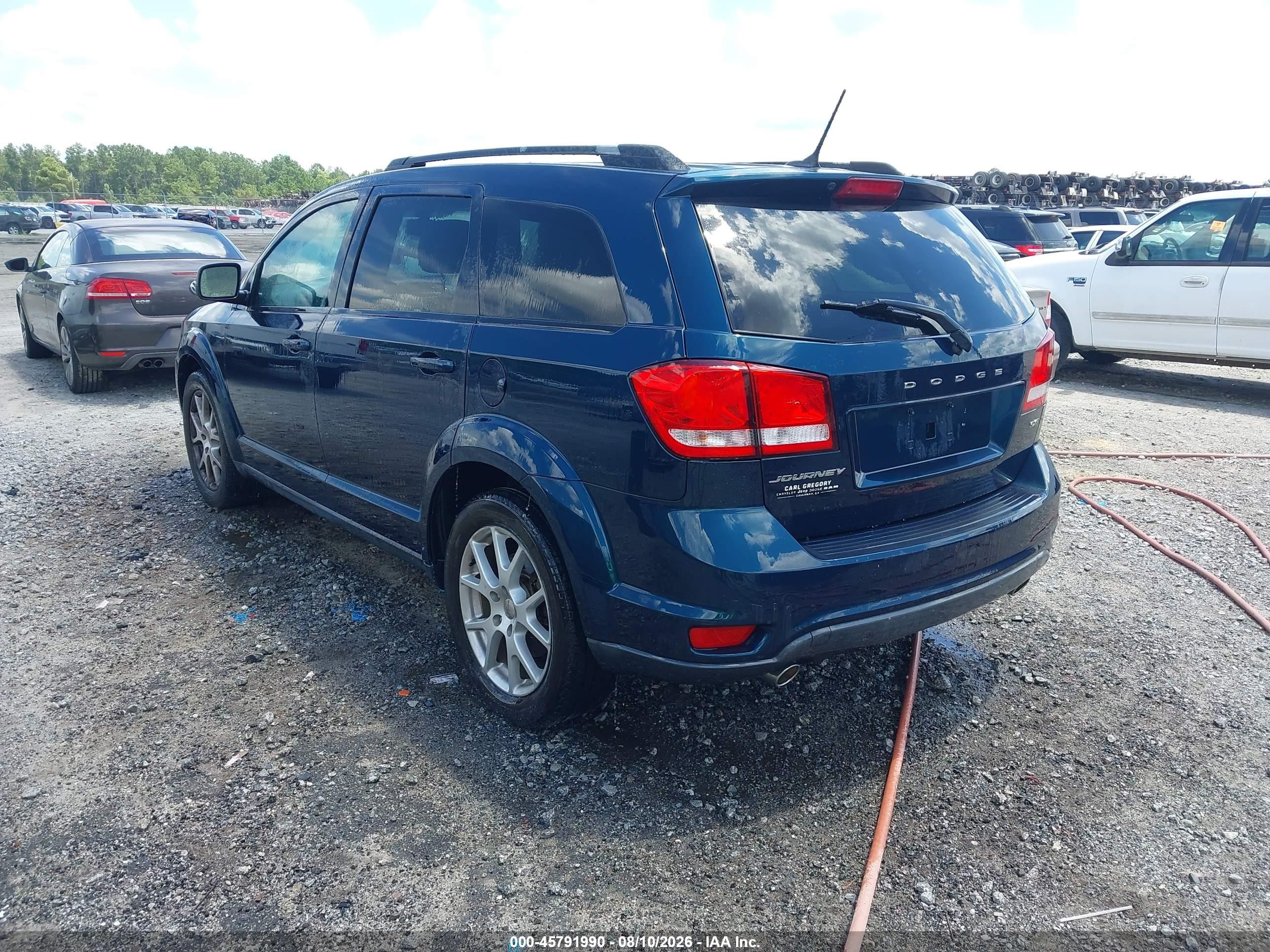 2014 Dodge Journey Sxt Dark Blue vin: 3C4PDCBG6ET193988