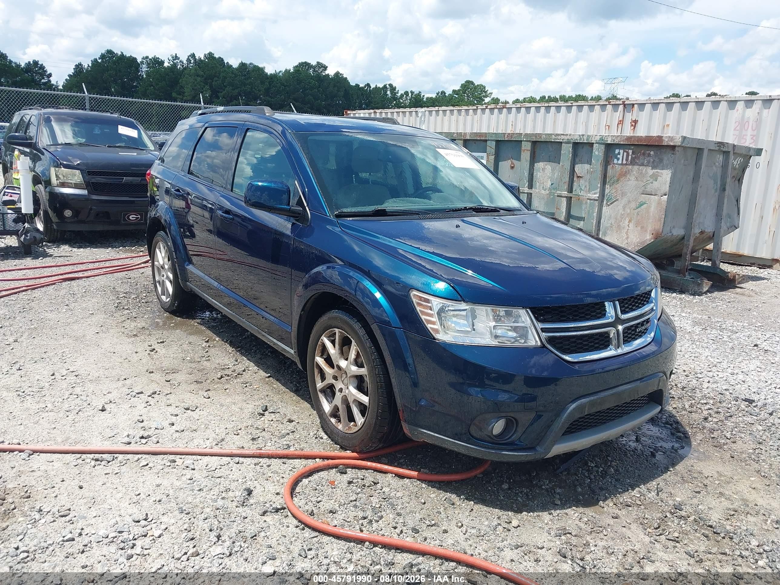 2014 Dodge Journey Sxt Dark Blue vin: 3C4PDCBG6ET193988