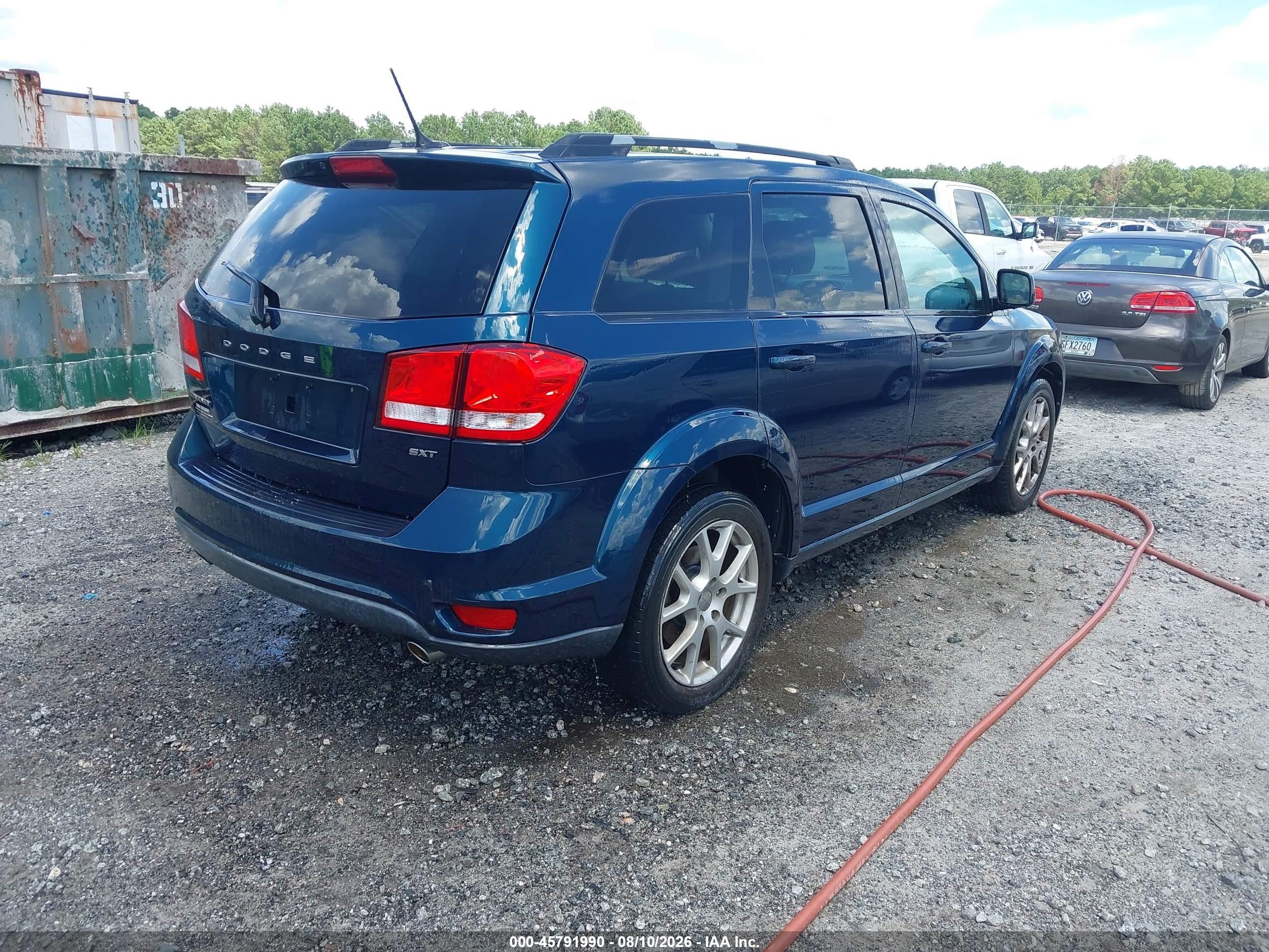 2014 Dodge Journey Sxt Dark Blue vin: 3C4PDCBG6ET193988