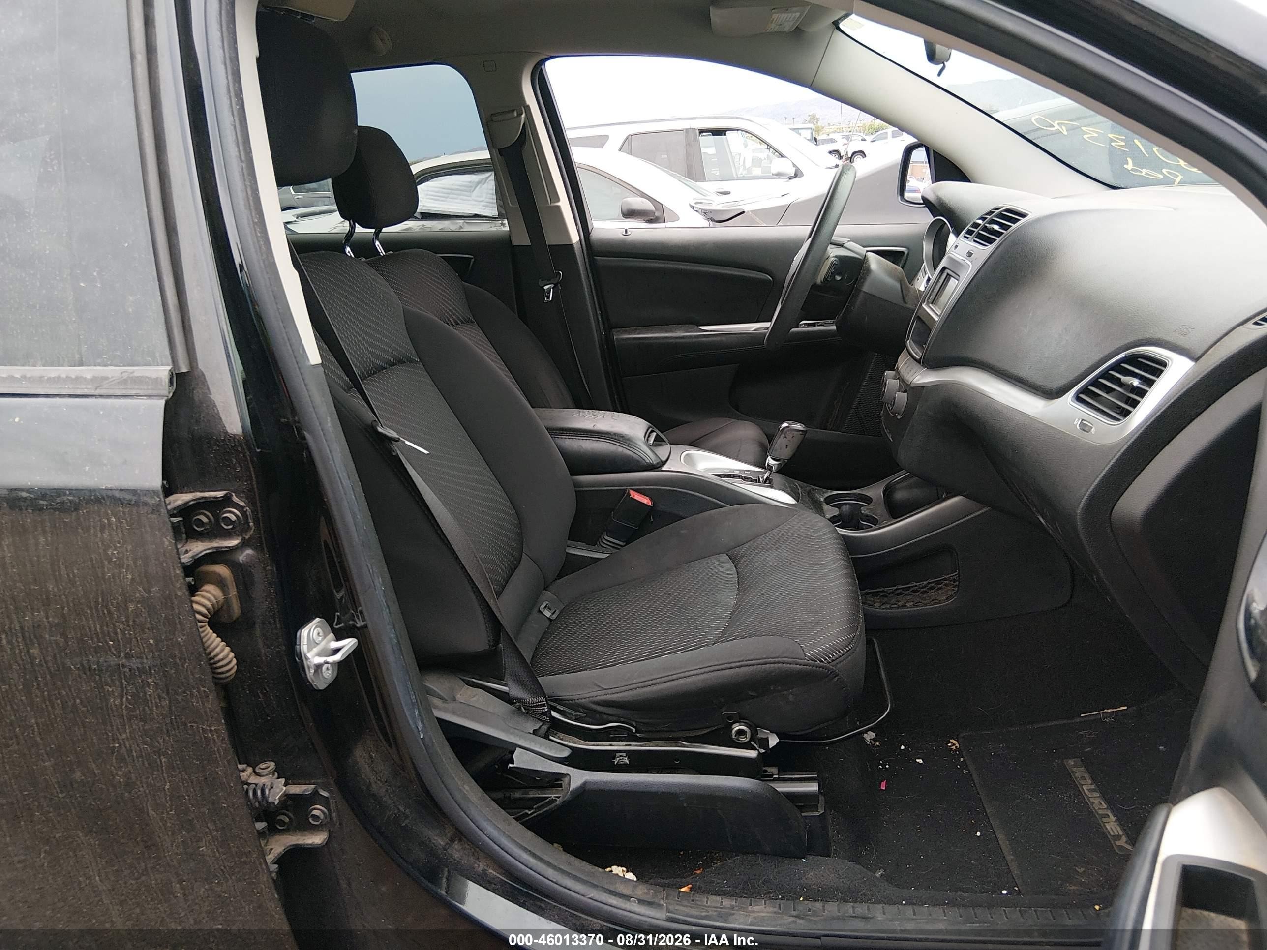 2014 Dodge Journey Sxt Black vin: 3C4PDCBG6ET194011