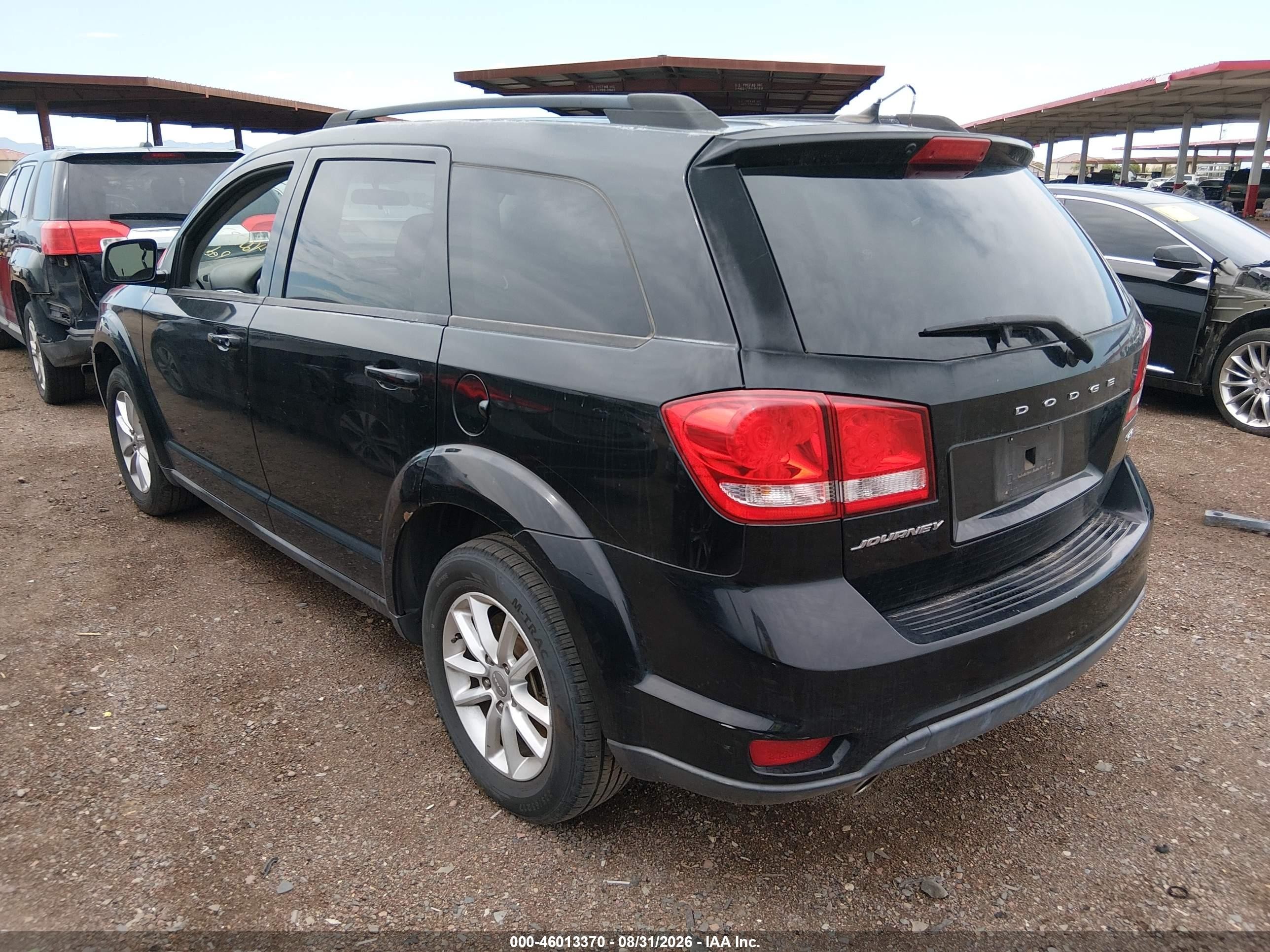 2014 Dodge Journey Sxt Black vin: 3C4PDCBG6ET194011