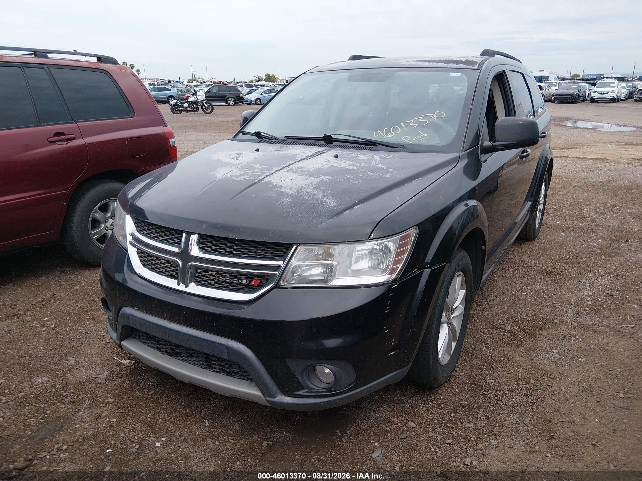 2014 Dodge Journey Sxt Black vin: 3C4PDCBG6ET194011