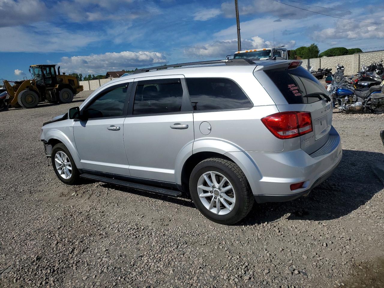 2014 Dodge Journey Sxt Silver vin: 3C4PDCBG6ET219599