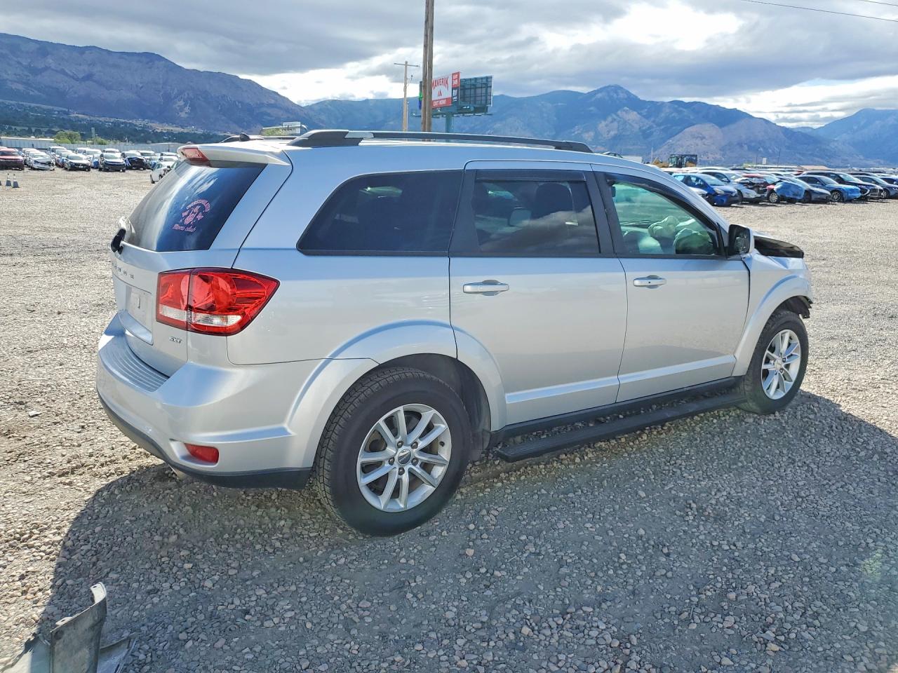 2014 Dodge Journey Sxt Silver vin: 3C4PDCBG6ET219599