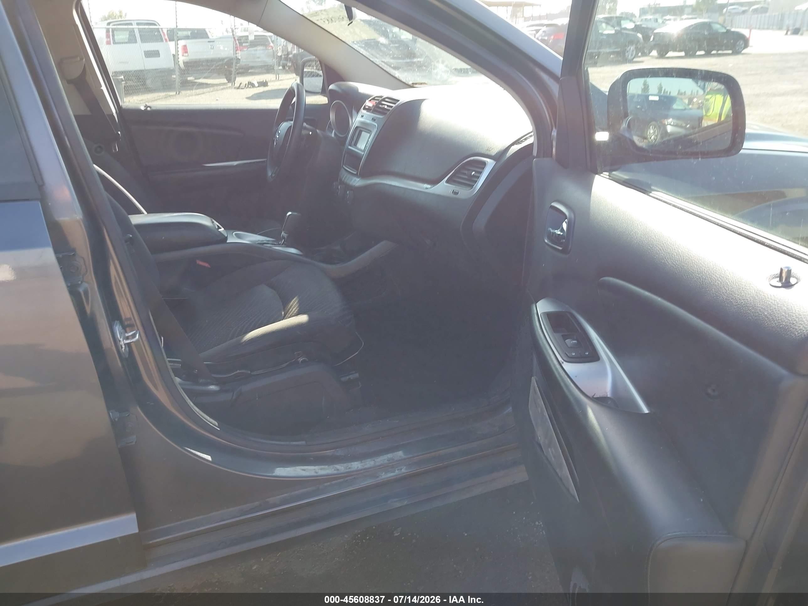 2015 Dodge Journey Sxt Gray vin: 3C4PDCBG6FT616621