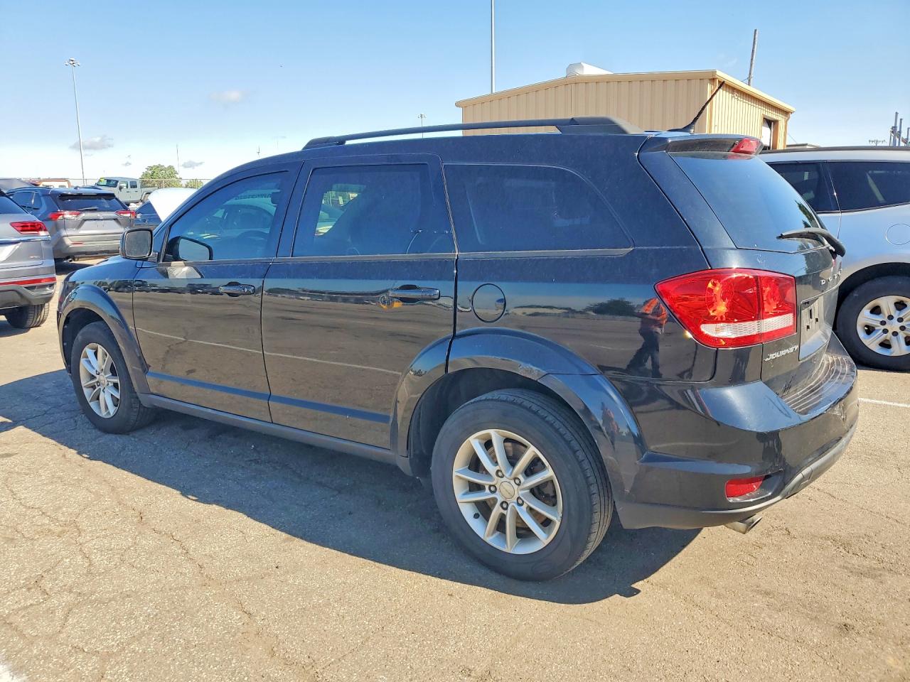 2015 Dodge Journey Sxt Черный vin: 3C4PDCBG6FT687222
