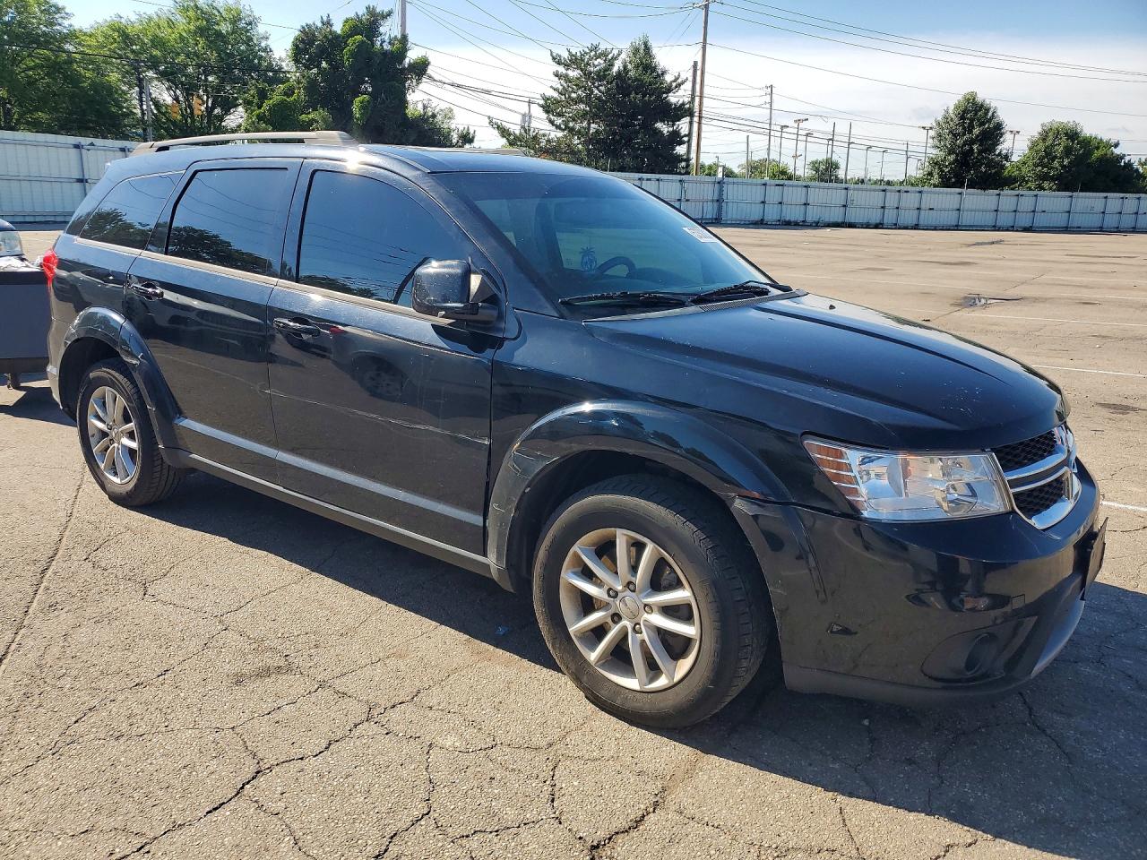 2015 Dodge Journey Sxt Черный vin: 3C4PDCBG6FT687222