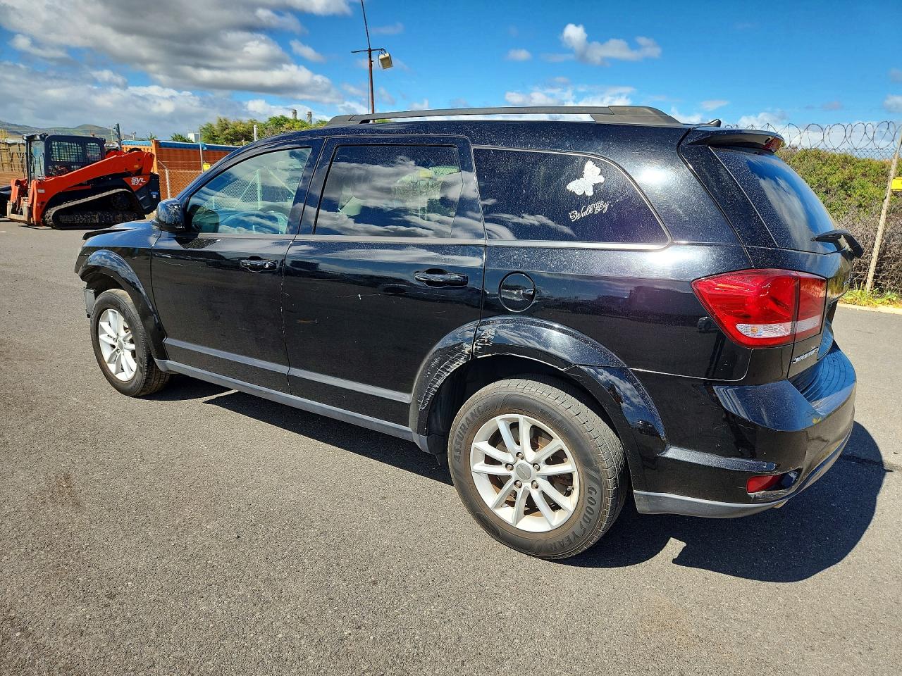 2015 Dodge Journey Sxt Black vin: 3C4PDCBG6FT718114