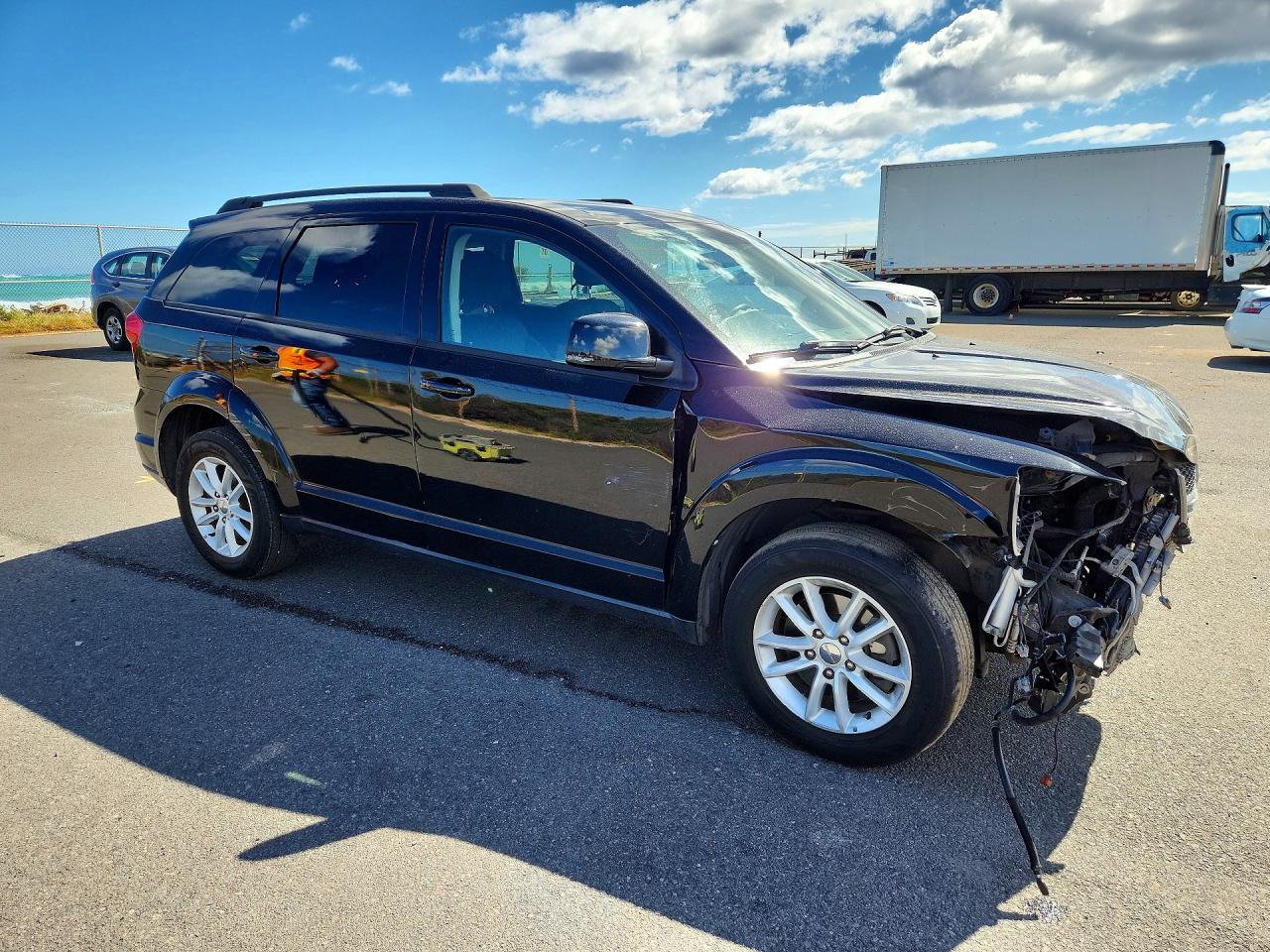 2015 Dodge Journey Sxt Black vin: 3C4PDCBG6FT718114