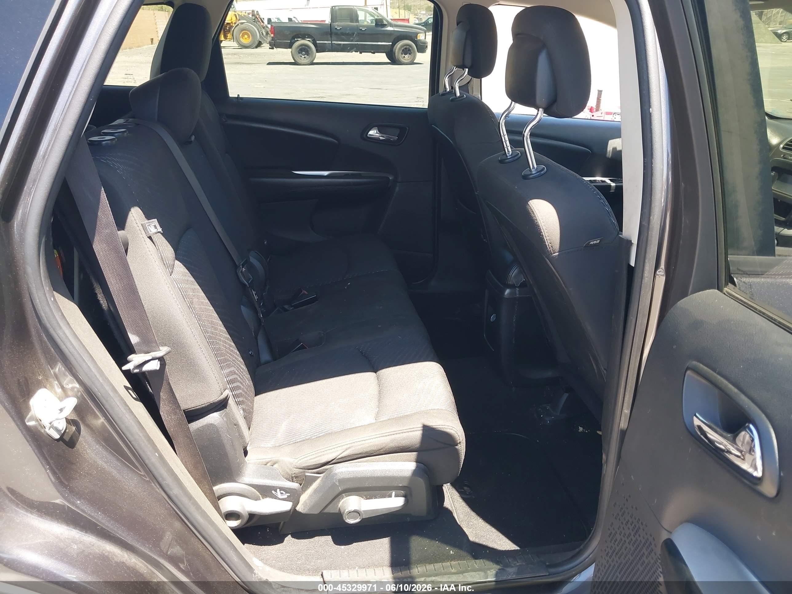2015 Dodge Journey Sxt Gray vin: 3C4PDCBG6FT722826