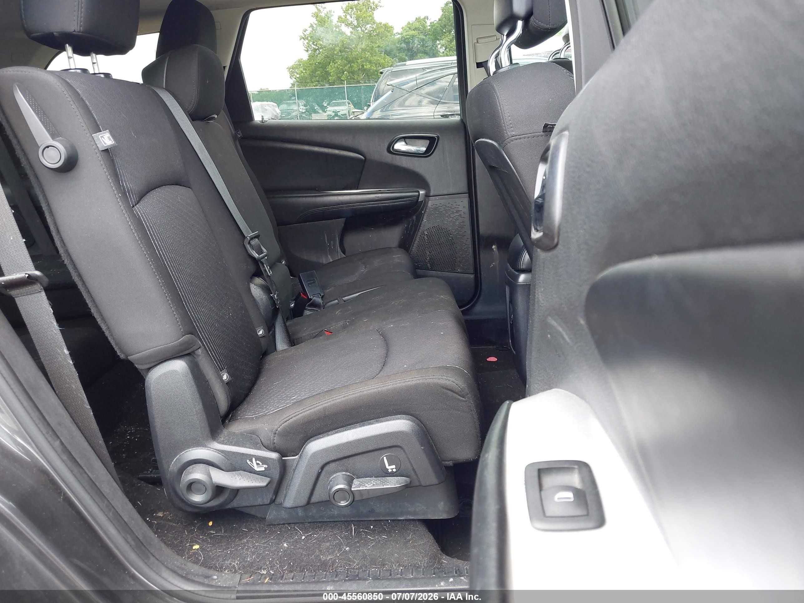 2015 Dodge Journey Sxt Gray vin: 3C4PDCBG6FT742834