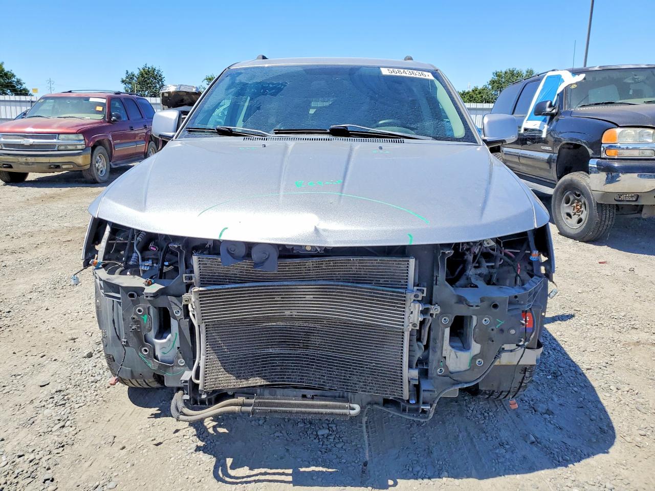 2016 Dodge Journey Sxt Silver vin: 3C4PDCBG6GT207049