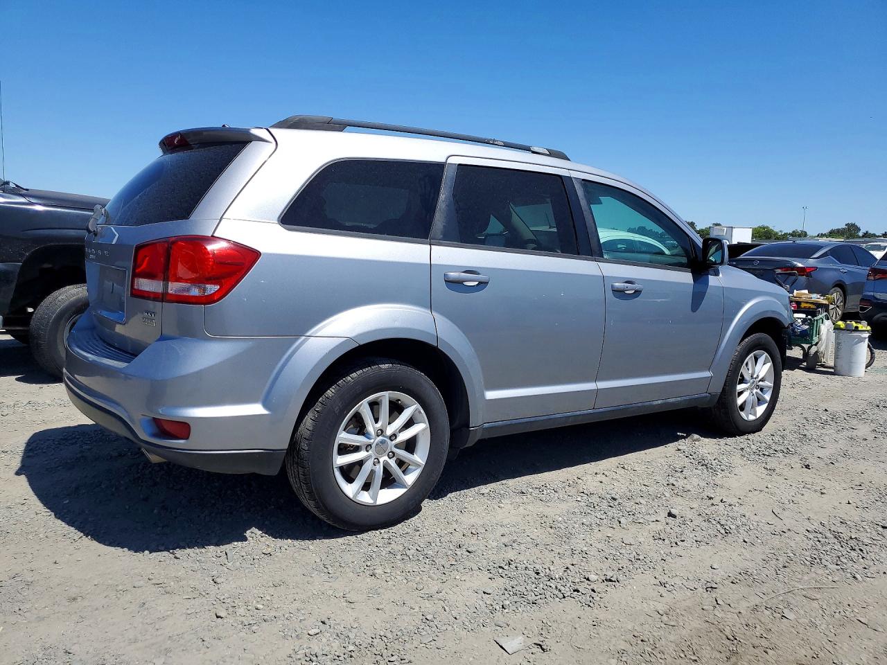 2016 Dodge Journey Sxt Silver vin: 3C4PDCBG6GT207049