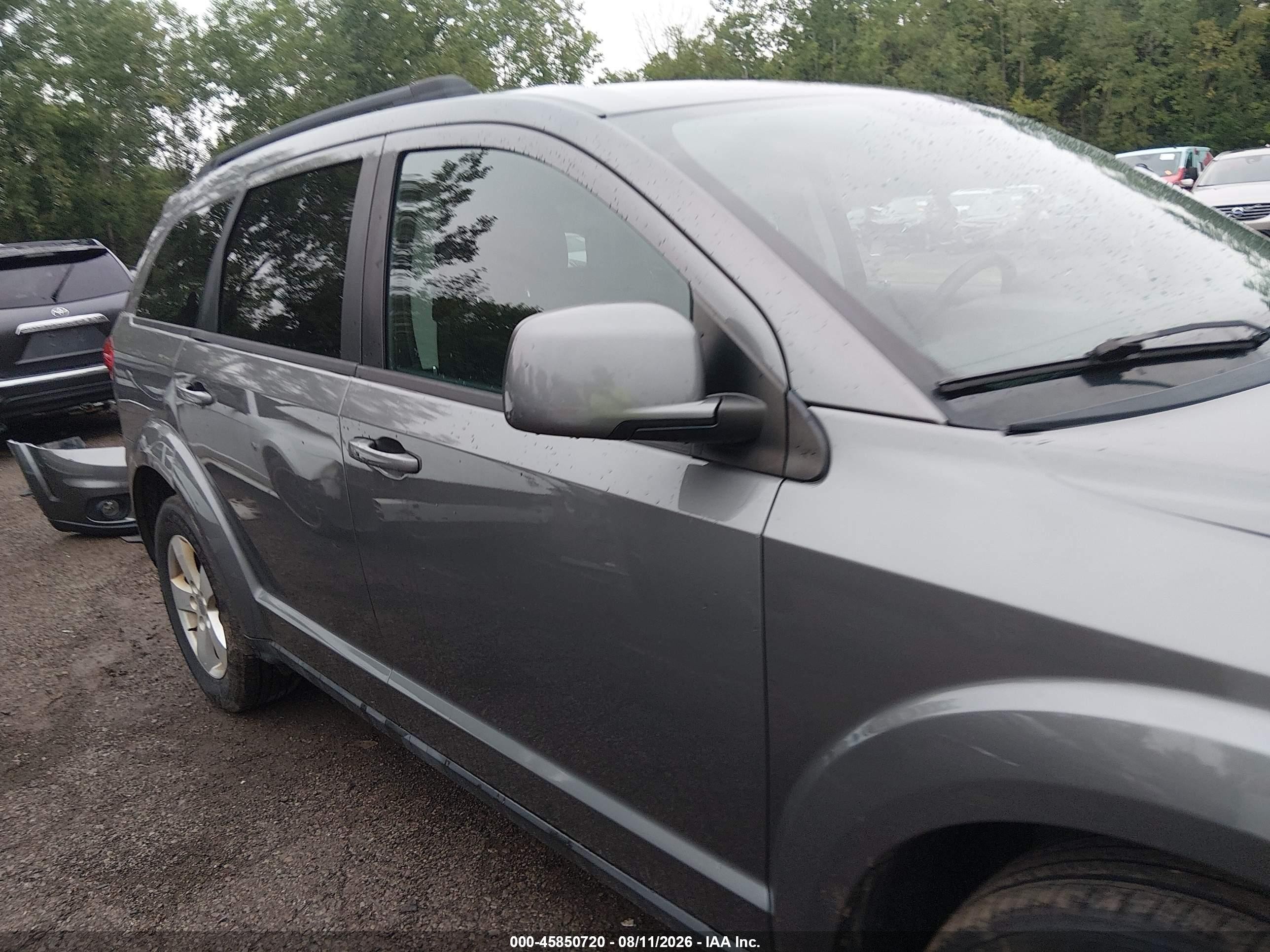 2012 Dodge Journey Sxt Gray vin: 3C4PDCBG7CT256237