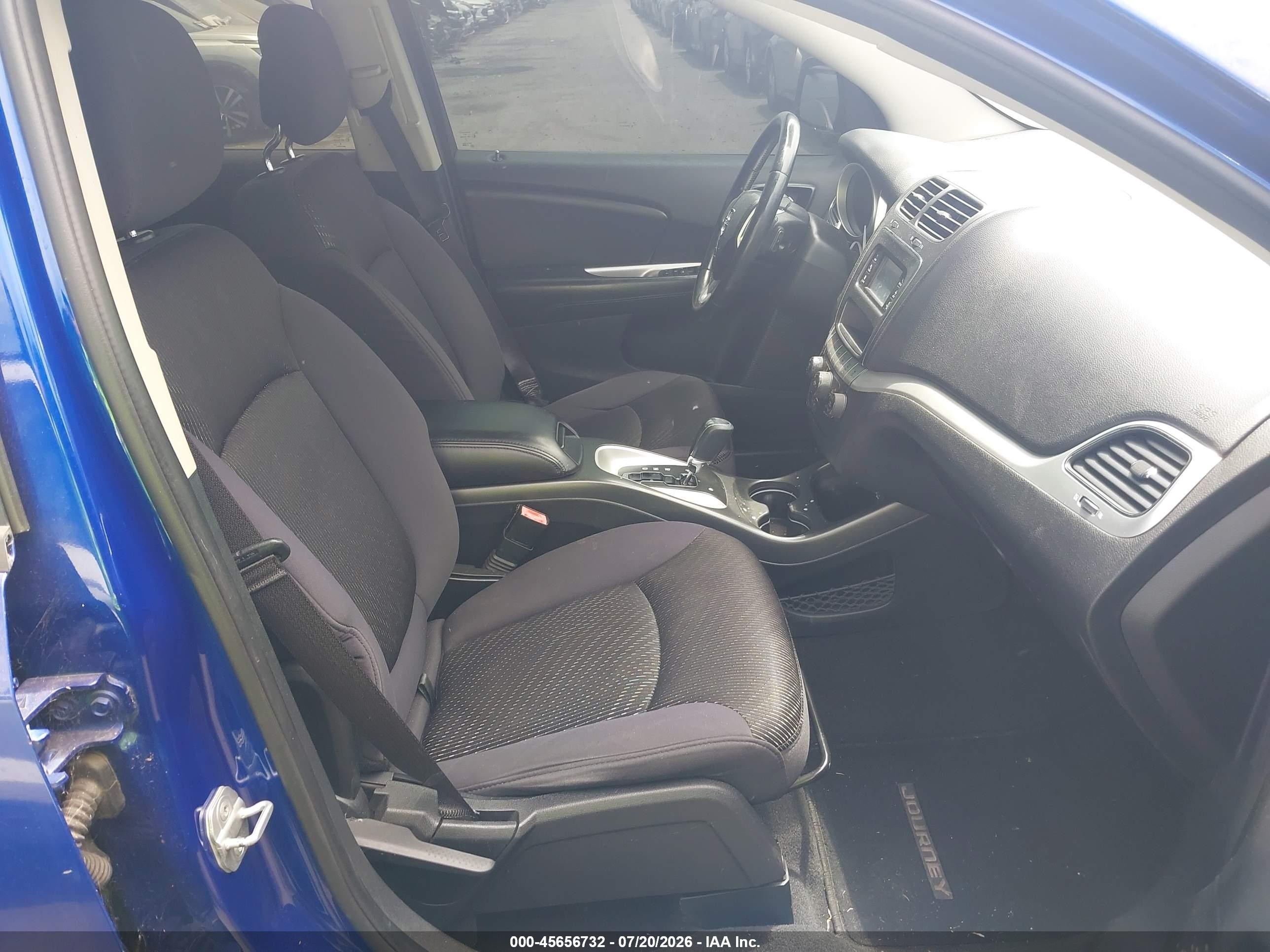 2012 Dodge Journey Sxt Blue vin: 3C4PDCBG7CT331227