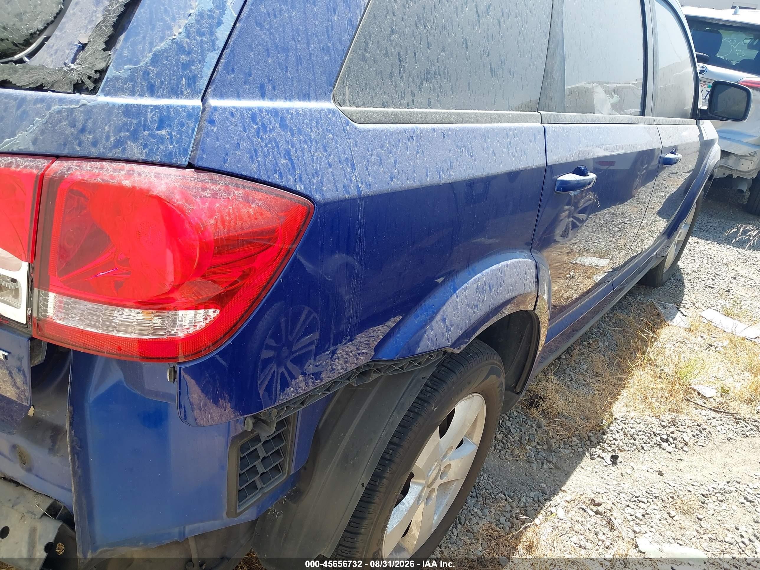 2012 Dodge Journey Sxt Blue vin: 3C4PDCBG7CT331227