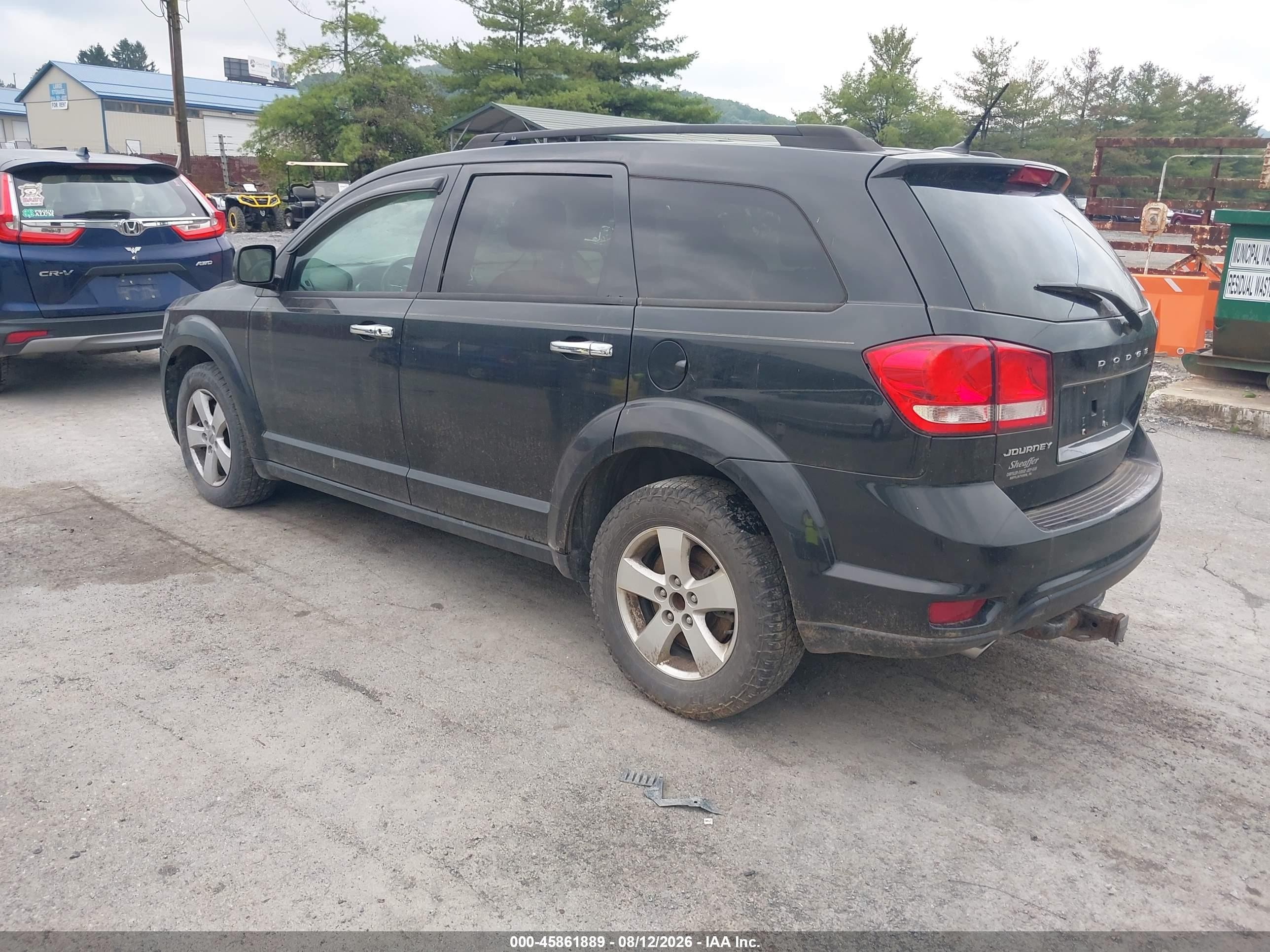 2012 Dodge Journey Sxt Black vin: 3C4PDCBG7CT341854