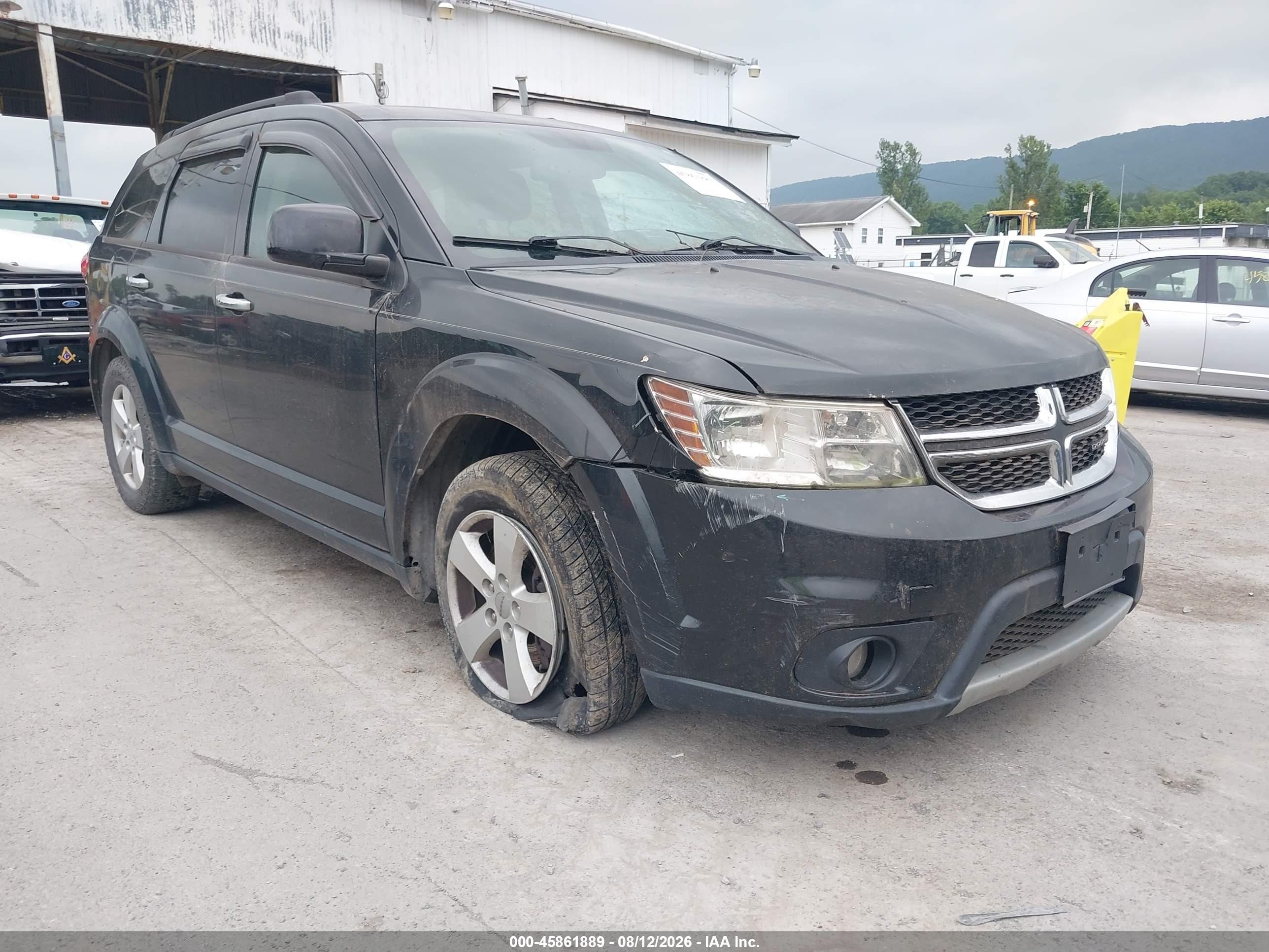2012 Dodge Journey Sxt Black vin: 3C4PDCBG7CT341854