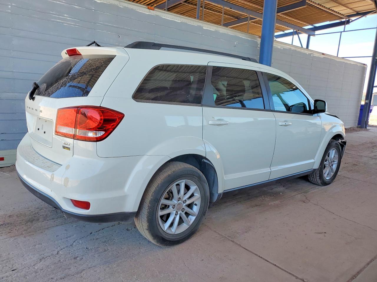 2013 Dodge Journey Sxt White vin: 3C4PDCBG7DT527010
