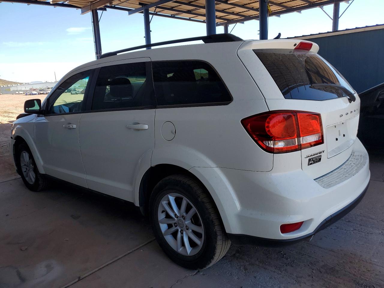2013 Dodge Journey Sxt White vin: 3C4PDCBG7DT527010