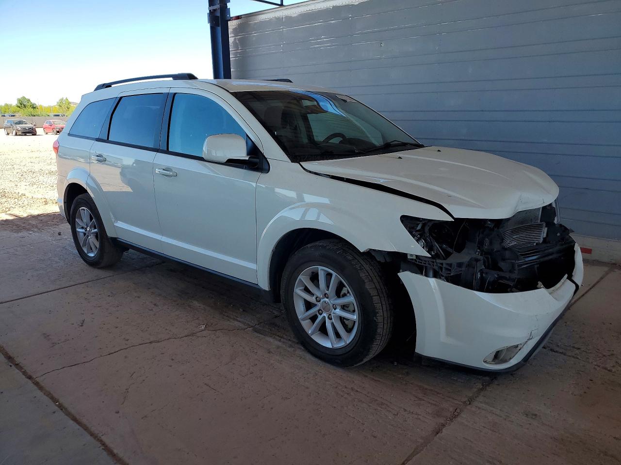 2013 Dodge Journey Sxt White vin: 3C4PDCBG7DT527010