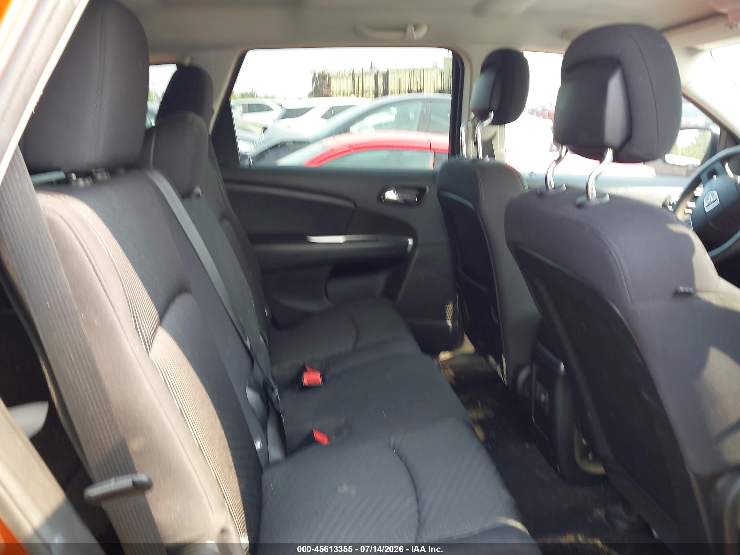 2013 Dodge Journey Sxt Orange vin: 3C4PDCBG7DT564963