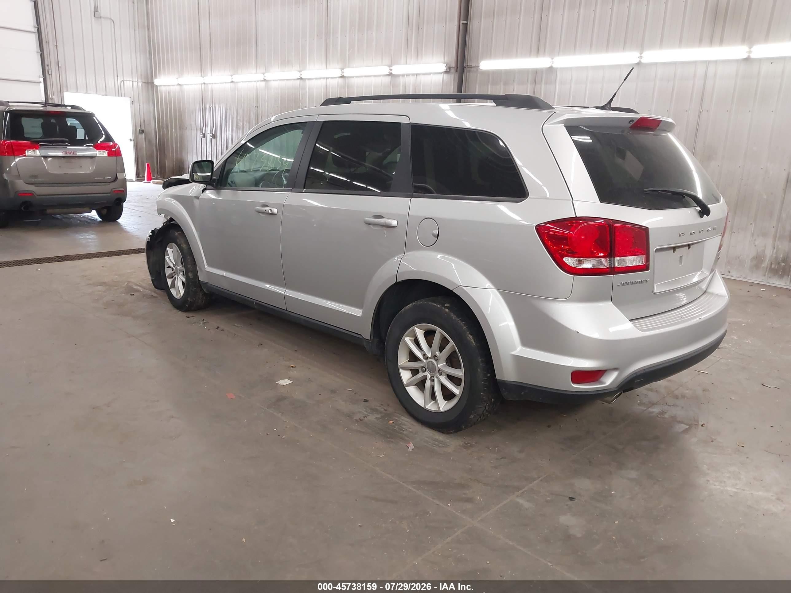 2013 Dodge Journey Sxt Silver vin: 3C4PDCBG7DT568012