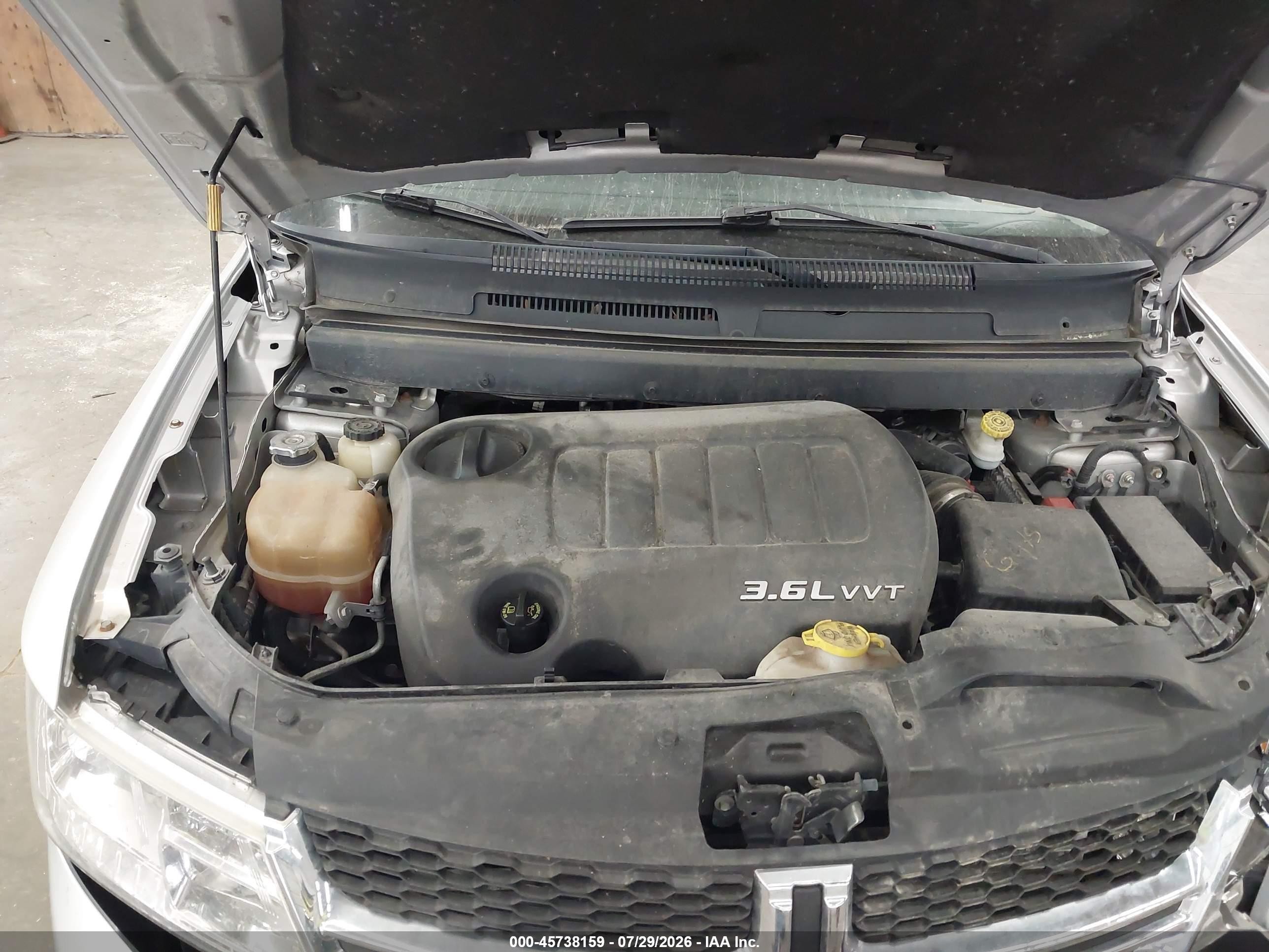 2013 Dodge Journey Sxt Silver vin: 3C4PDCBG7DT568012