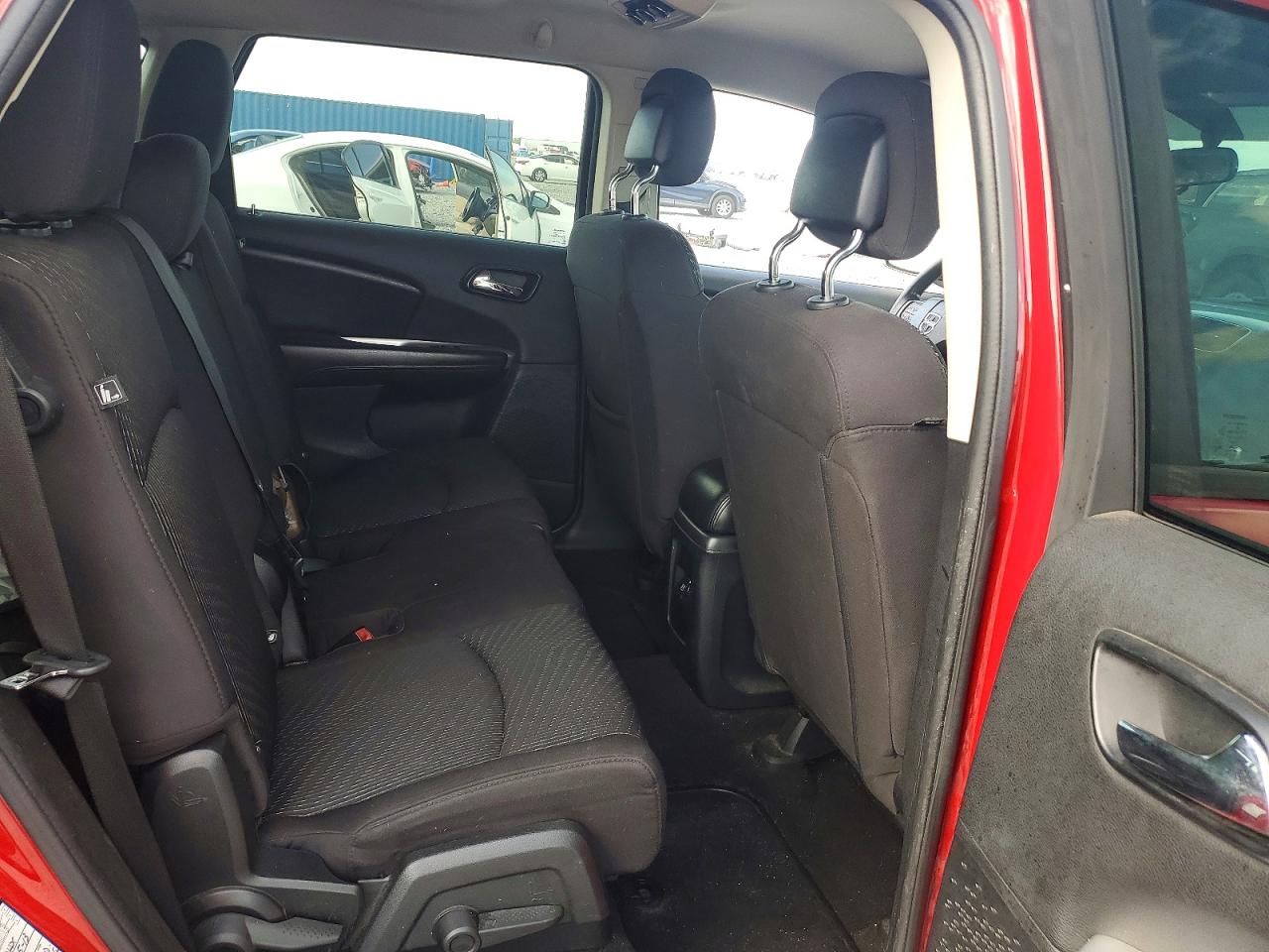 2013 Dodge Journey Sxt Red vin: 3C4PDCBG7DT614048