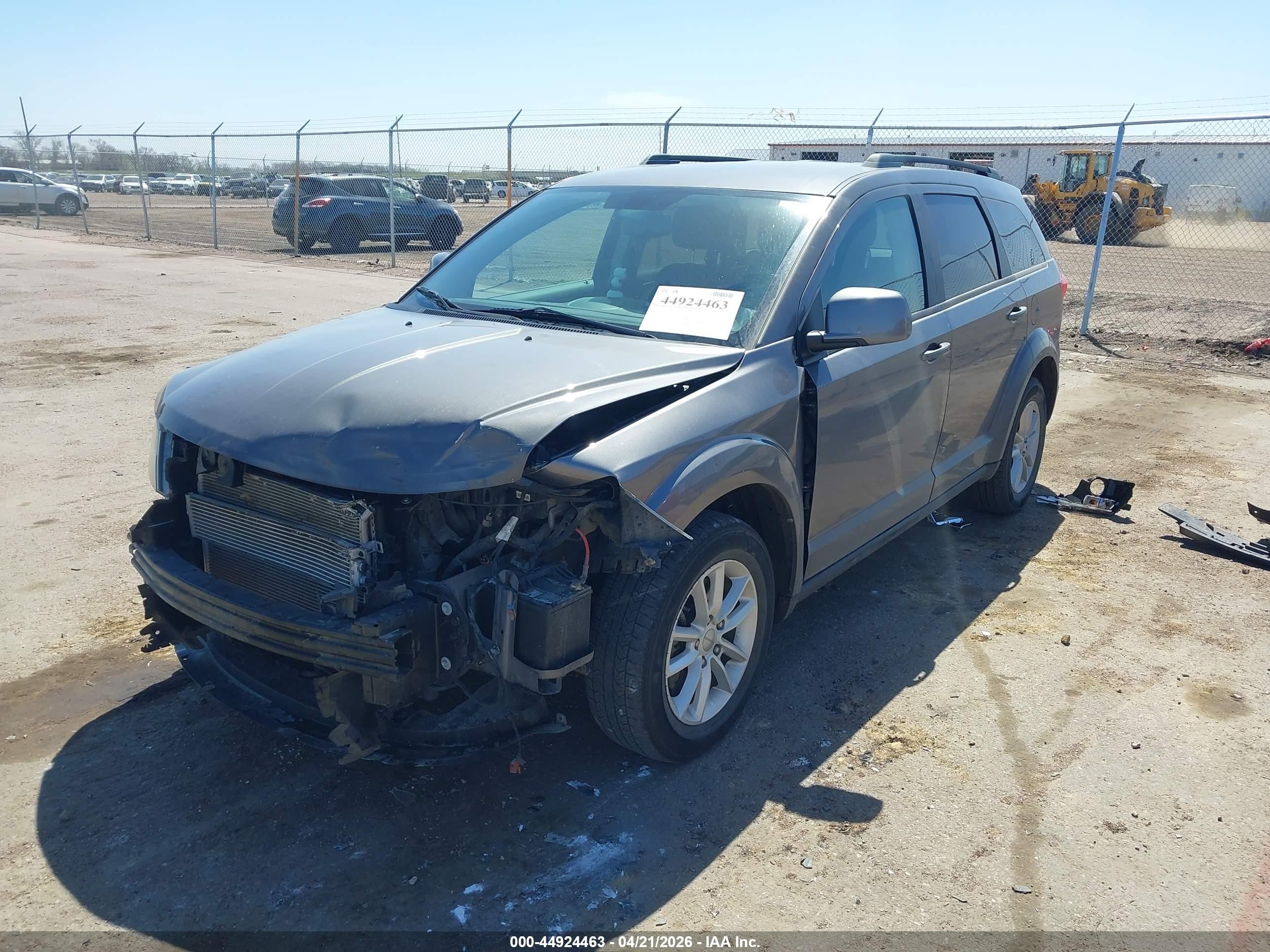 2013 Dodge Journey Sxt Gray vin: 3C4PDCBG7DT627947