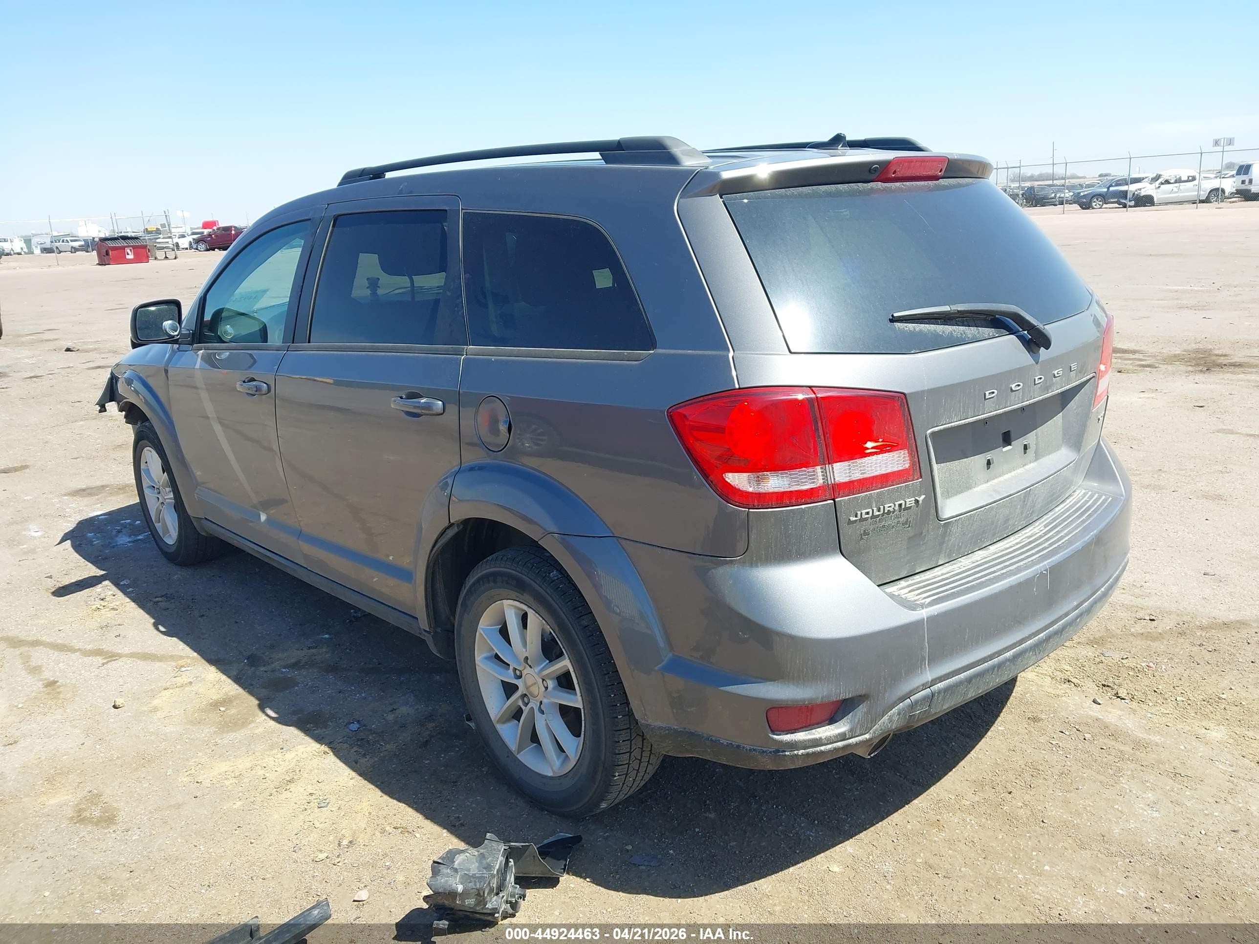 2013 Dodge Journey Sxt Gray vin: 3C4PDCBG7DT627947