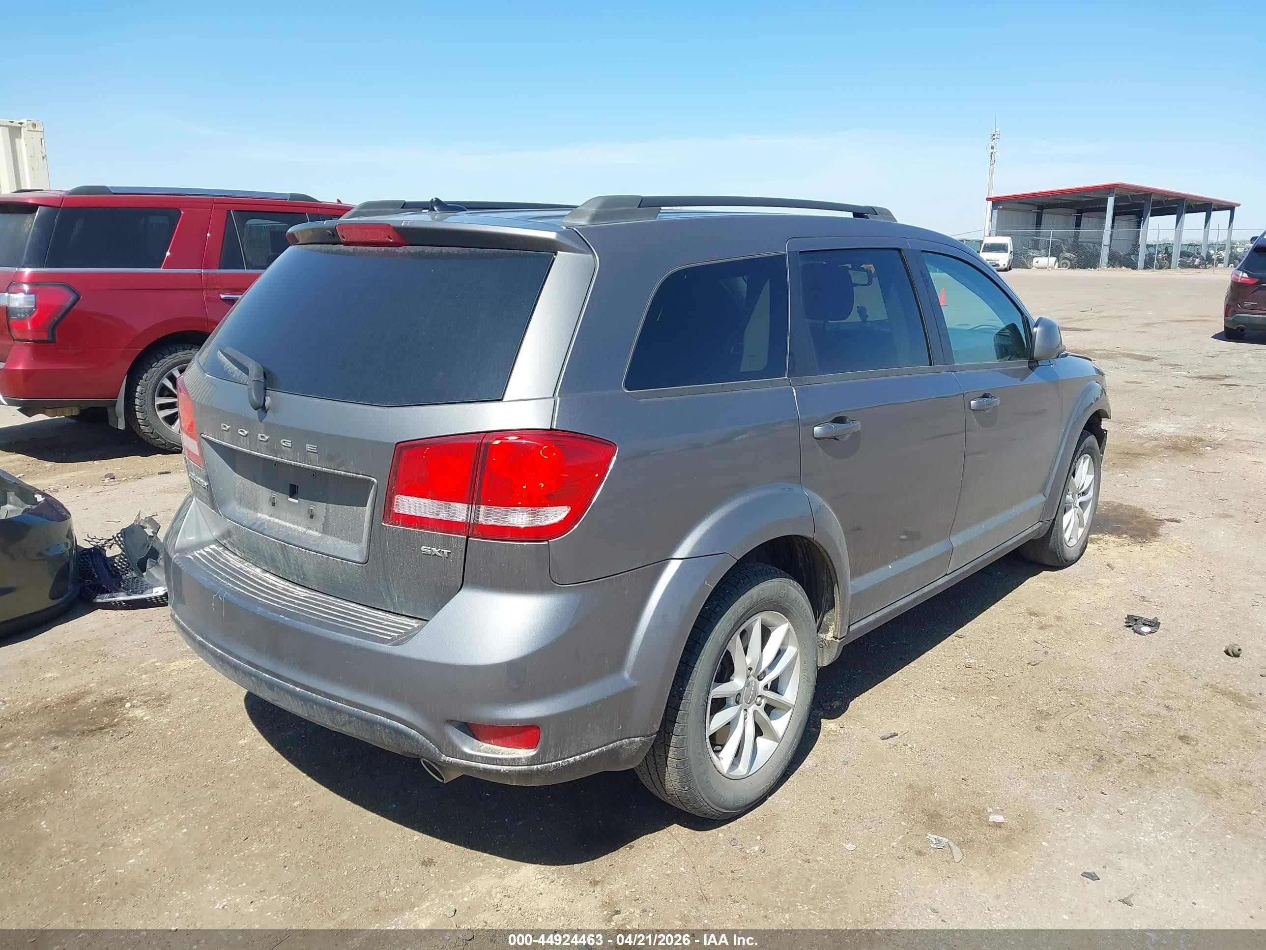 2013 Dodge Journey Sxt Gray vin: 3C4PDCBG7DT627947
