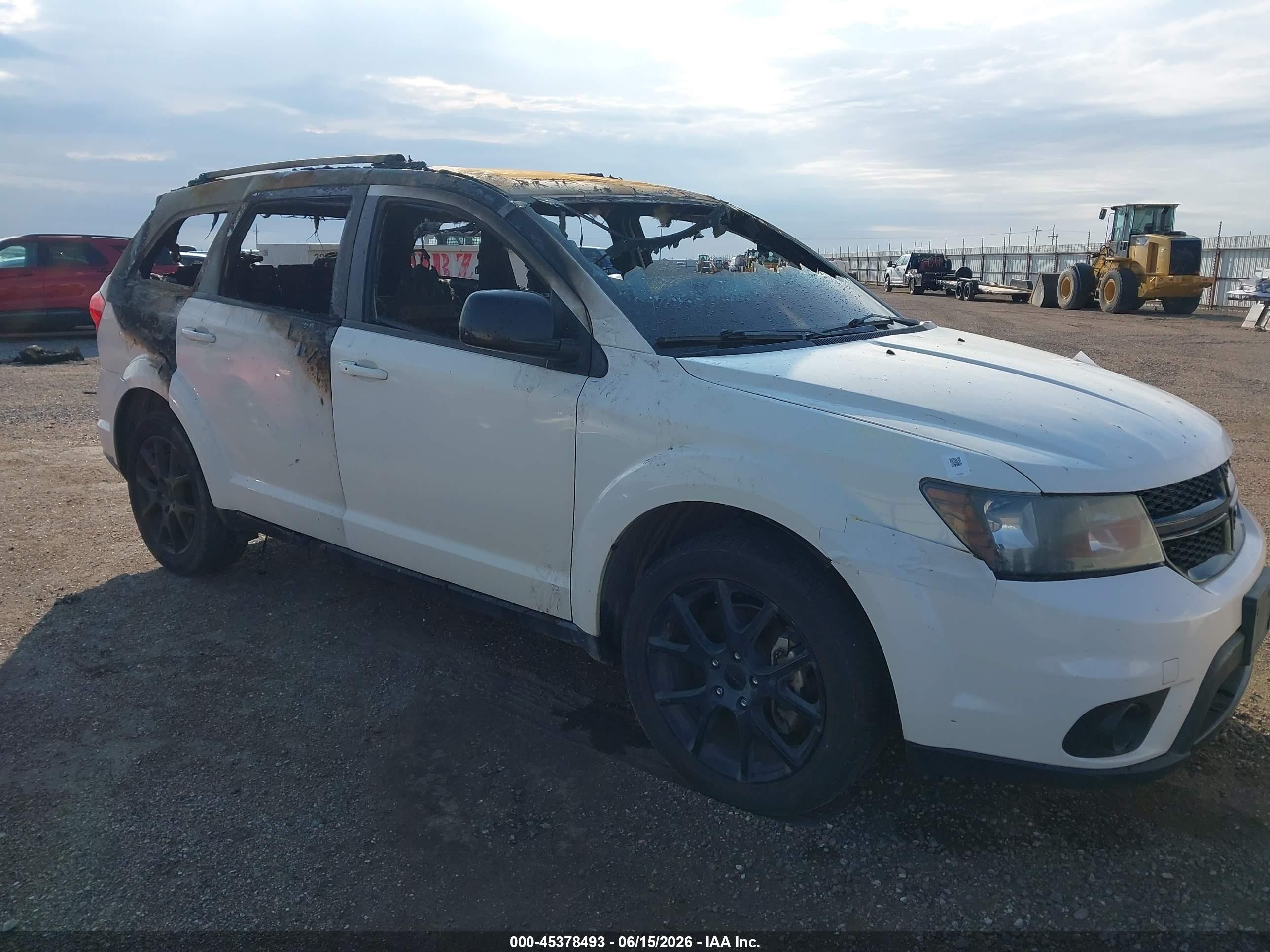2013 Dodge Journey Sxt White vin: 3C4PDCBG7DT690904