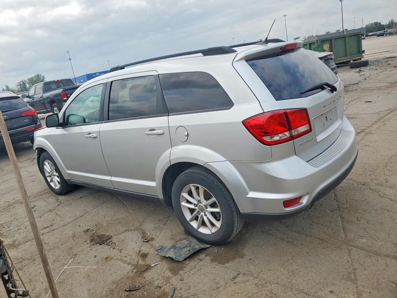 2014 Dodge Journey Sxt Серебряный vin: 3C4PDCBG7ET125005
