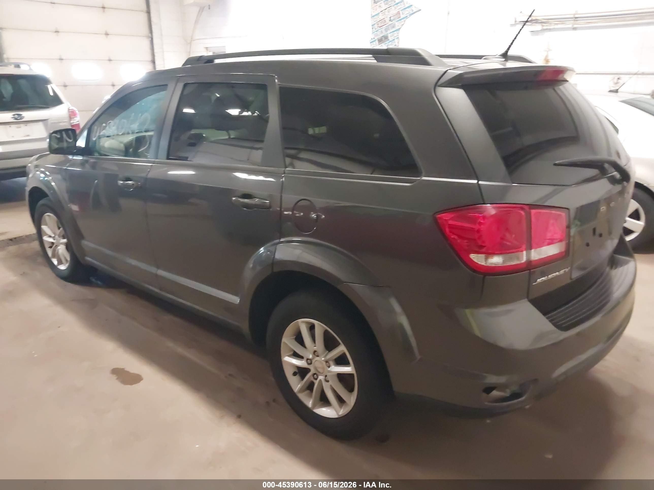2014 Dodge Journey Sxt Gray vin: 3C4PDCBG7ET188900