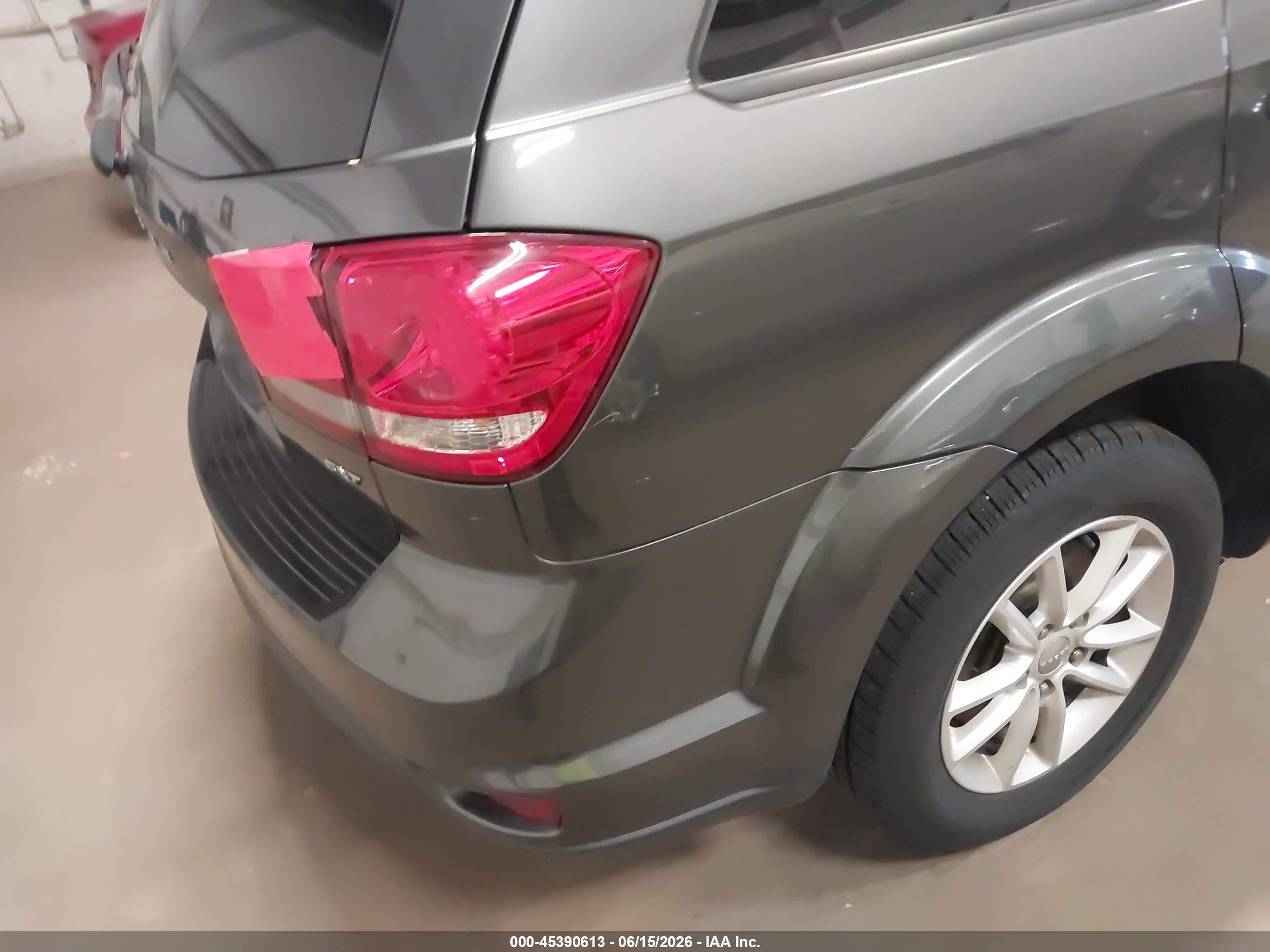 2014 Dodge Journey Sxt Gray vin: 3C4PDCBG7ET188900