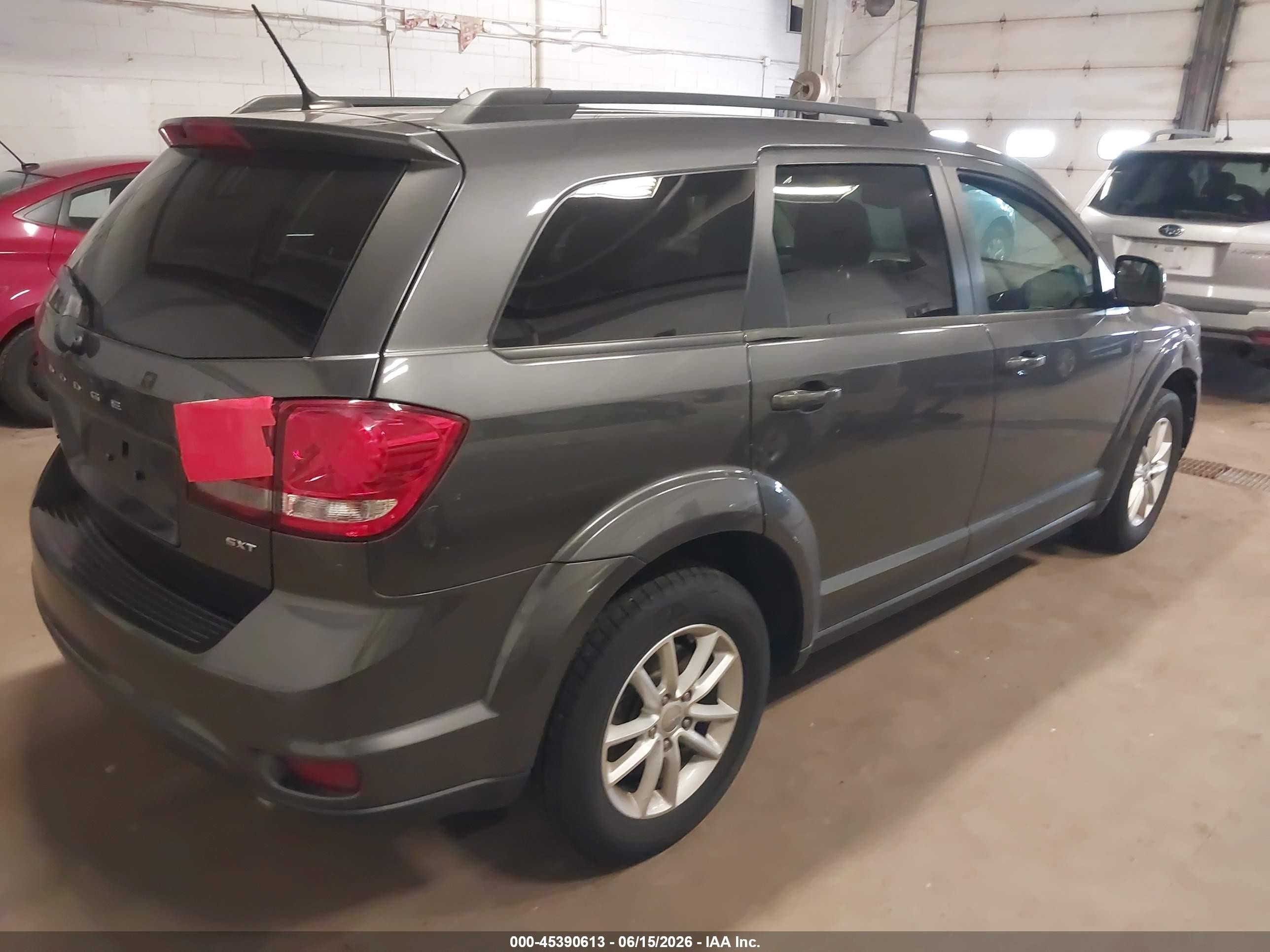 2014 Dodge Journey Sxt Gray vin: 3C4PDCBG7ET188900