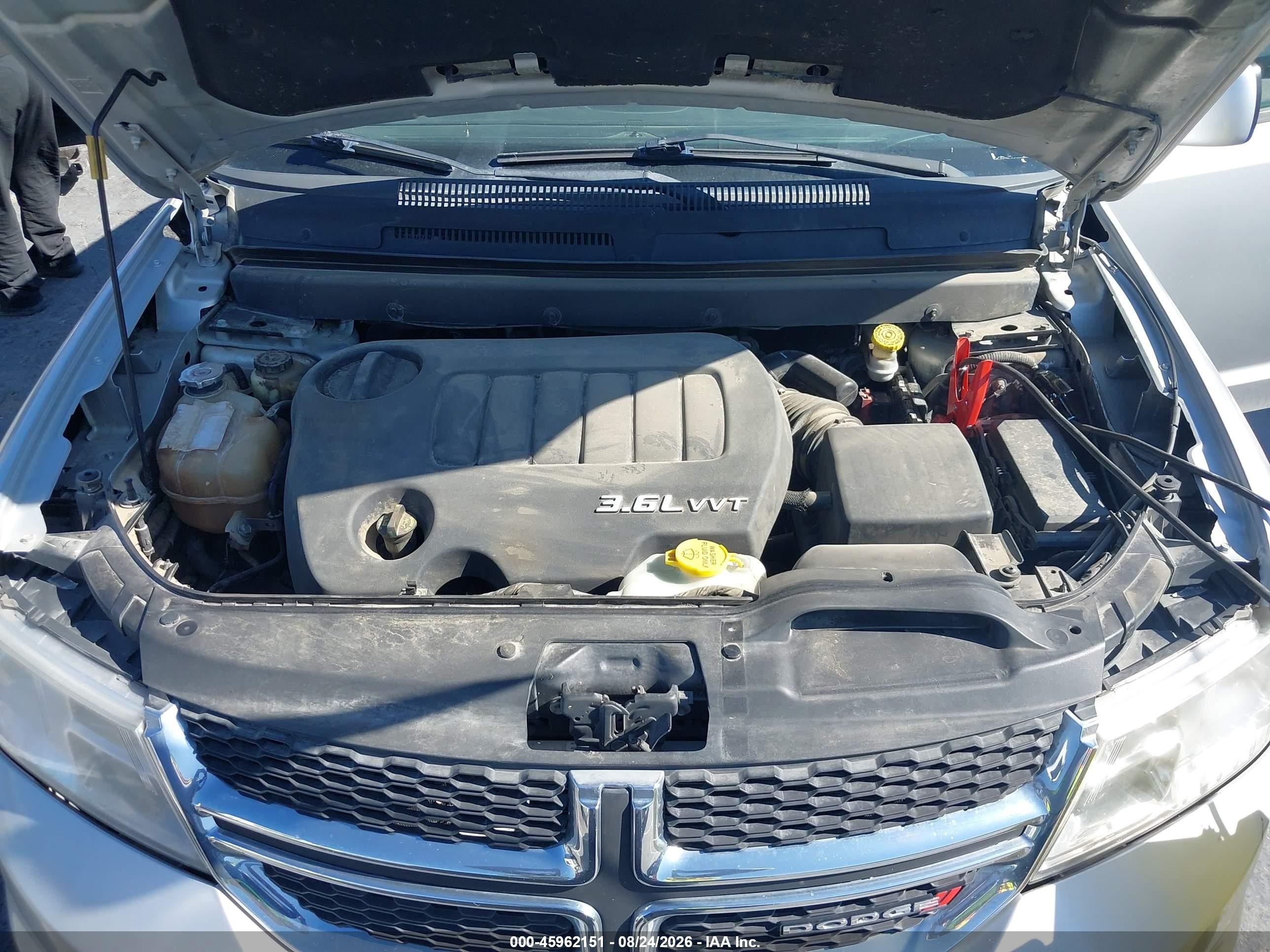 2014 Dodge Journey Sxt Silver vin: 3C4PDCBG7ET287880