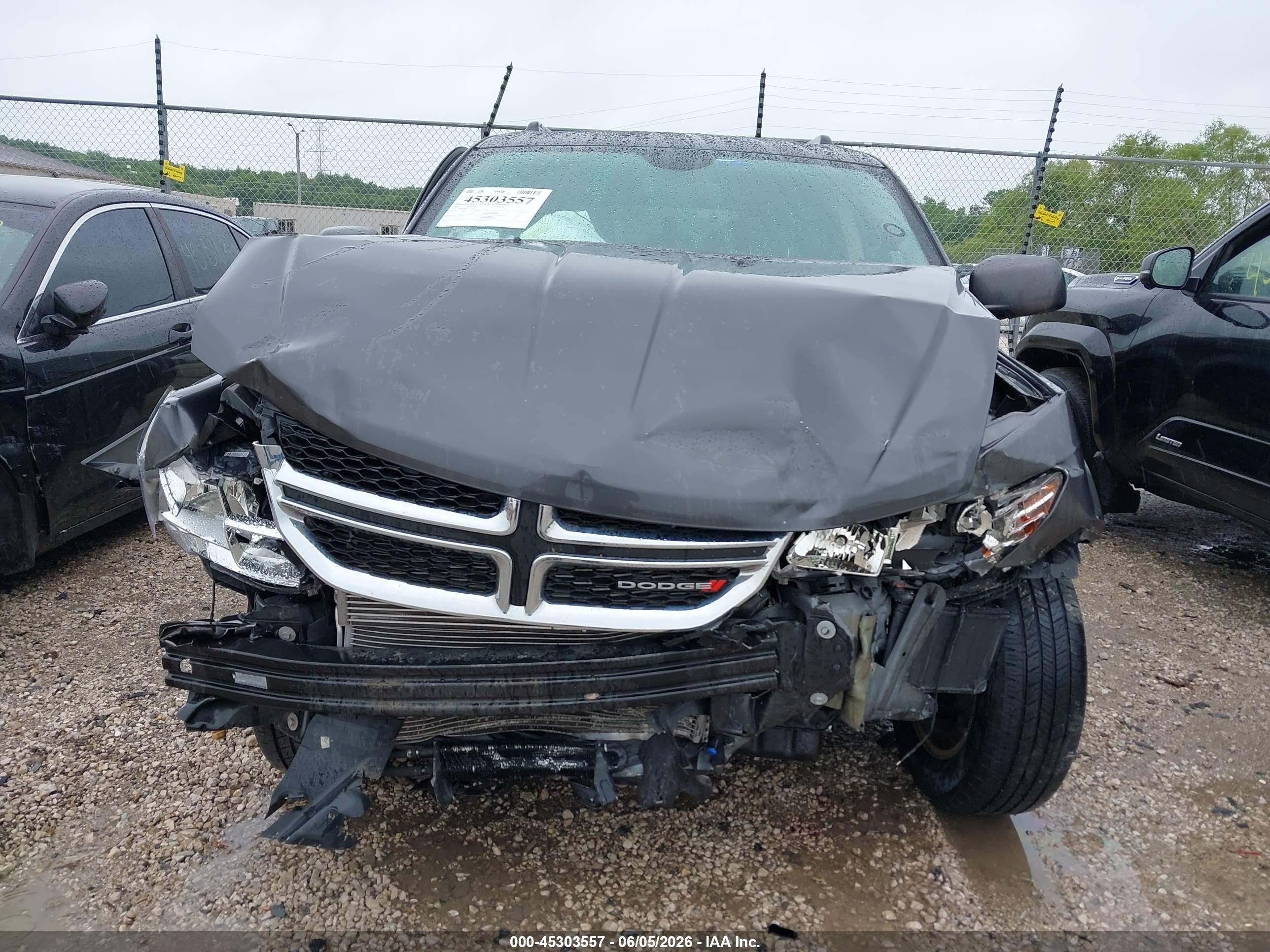 2015 Dodge Journey Sxt Gray vin: 3C4PDCBG7FT535689