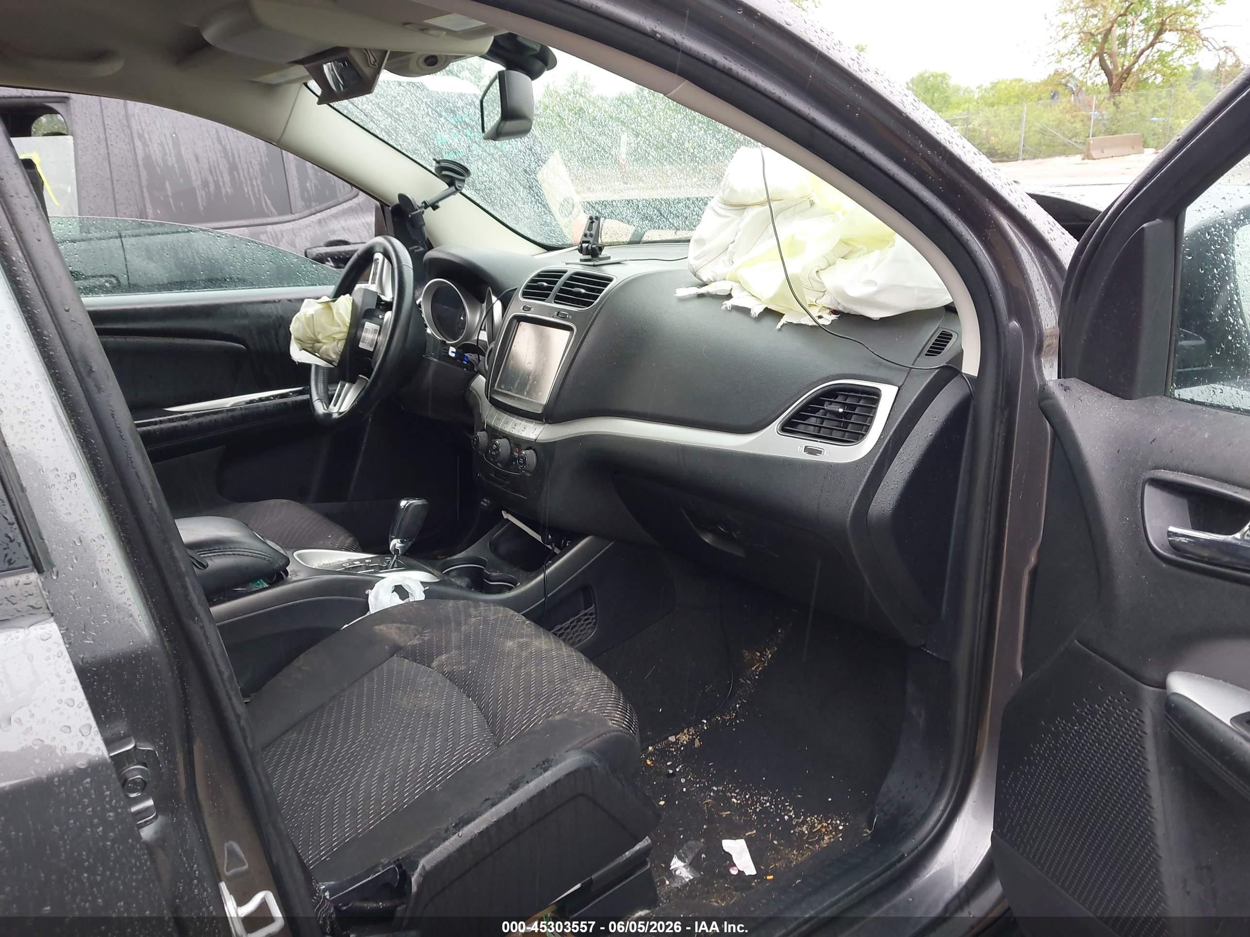 2015 Dodge Journey Sxt Gray vin: 3C4PDCBG7FT535689
