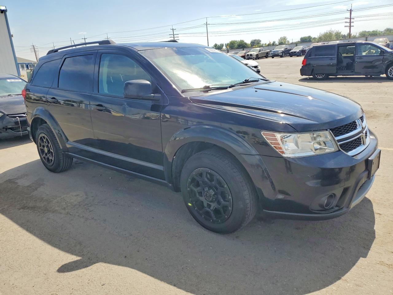 2015 Dodge Journey Sxt Black vin: 3C4PDCBG7FT548667